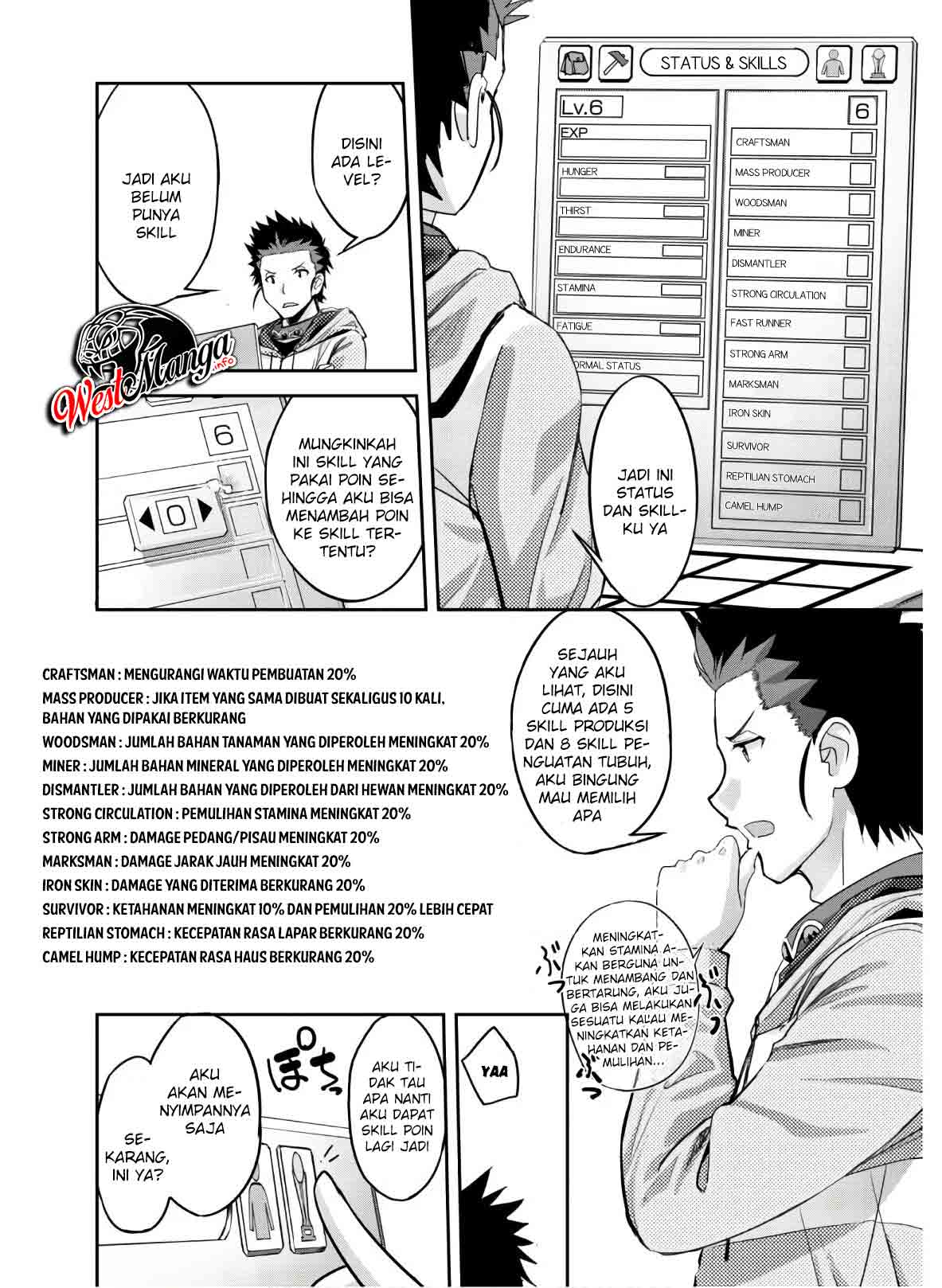 Goshujinsama to Yuku Isekai Survival! The Comic Chapter 4 - halaman 7