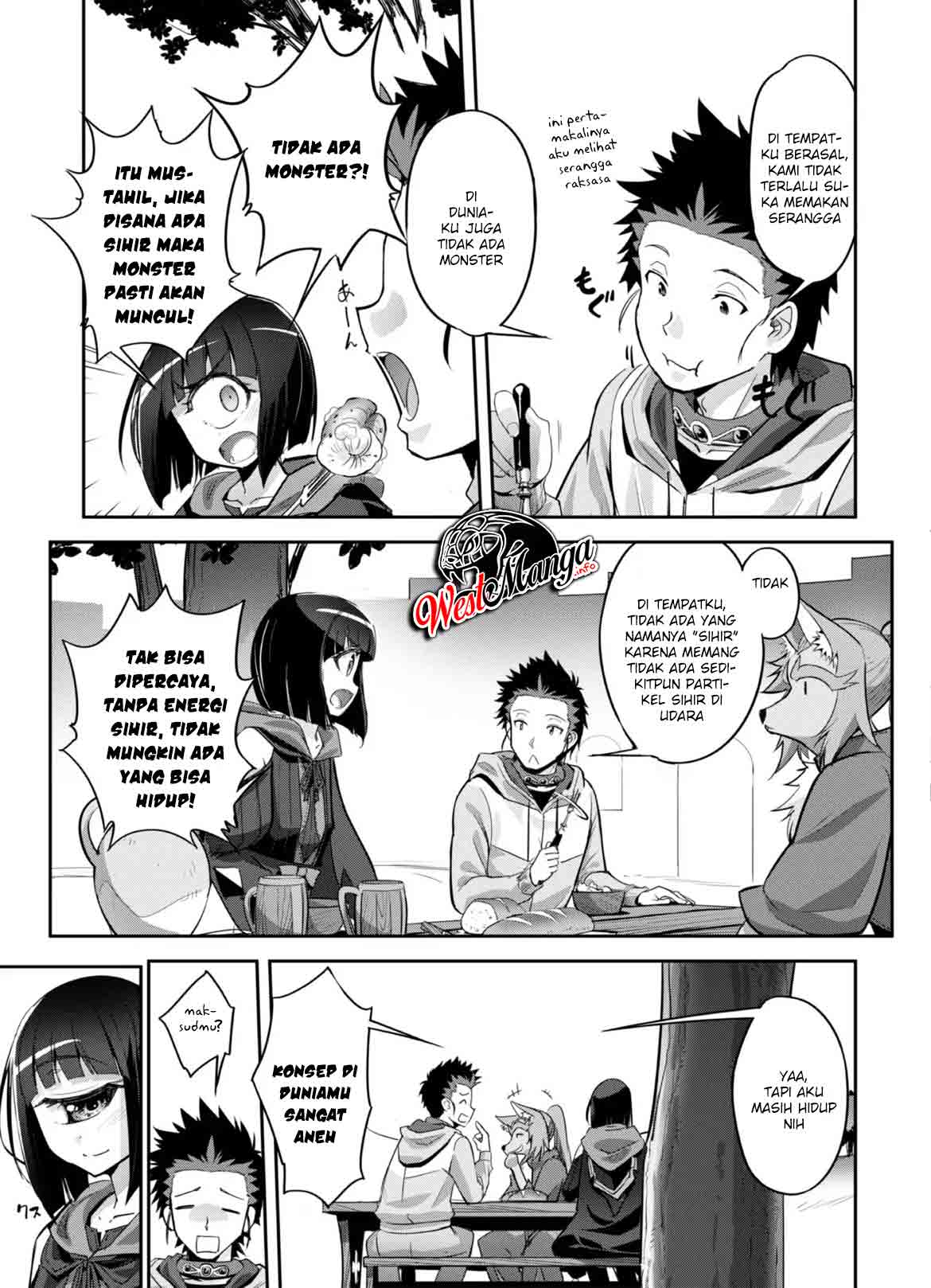 Goshujinsama to Yuku Isekai Survival! The Comic Chapter 6 - halaman 17