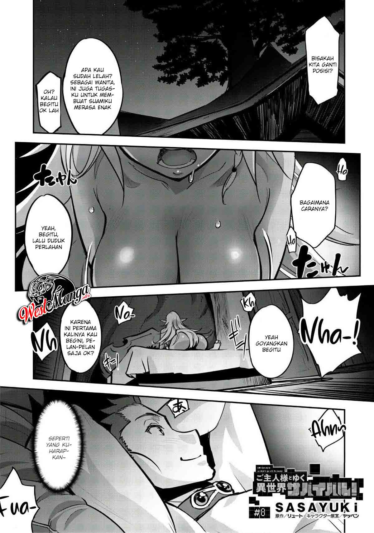 Goshujinsama to Yuku Isekai Survival! The Comic Chapter 8 - halaman 1