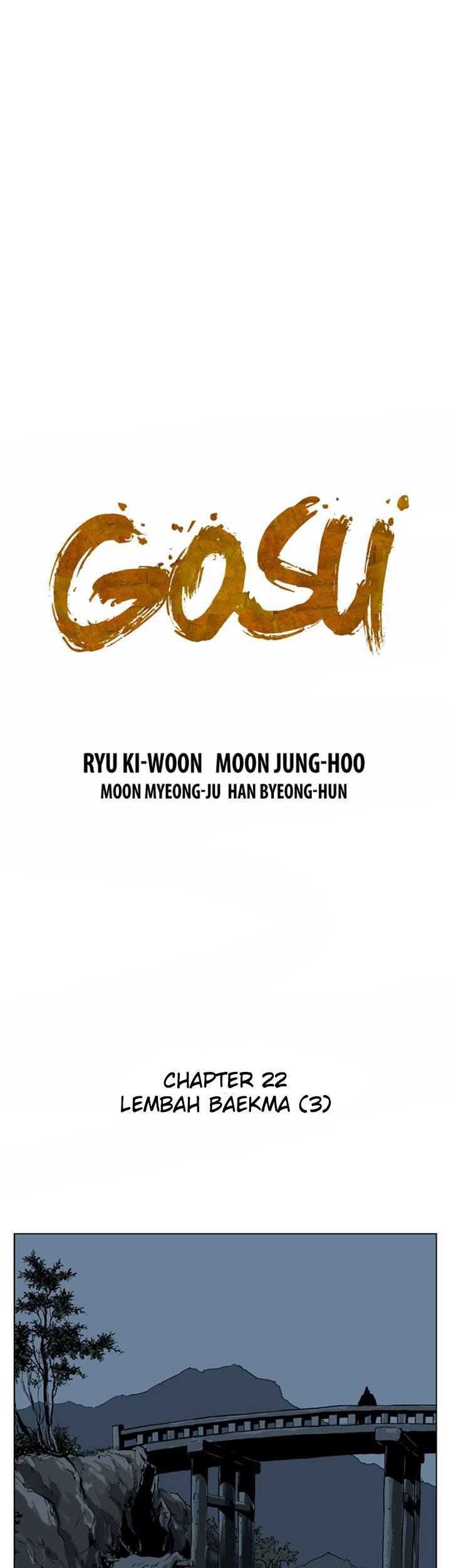Gosu Chapter 22 - halaman 1