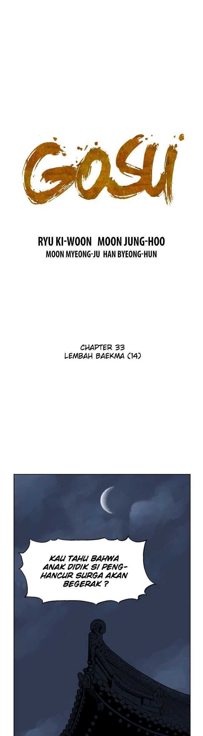 Gosu Chapter 33 - halaman 1