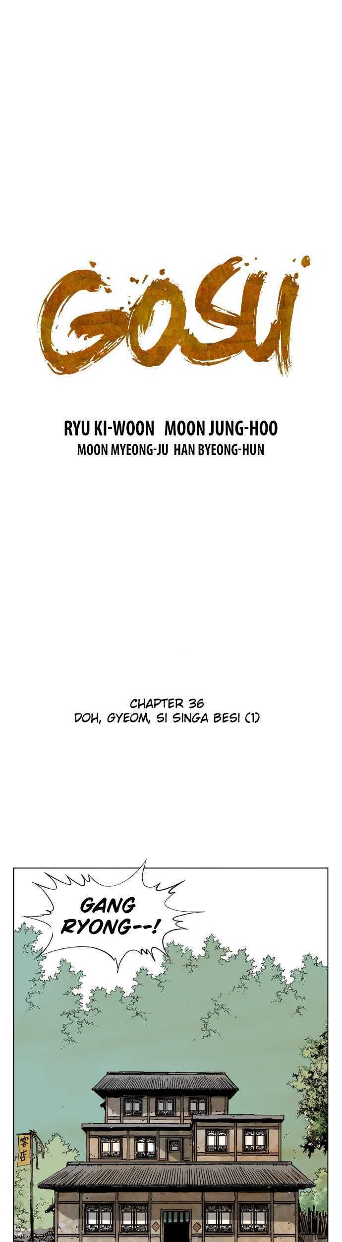 Gosu Chapter 36 - halaman 1