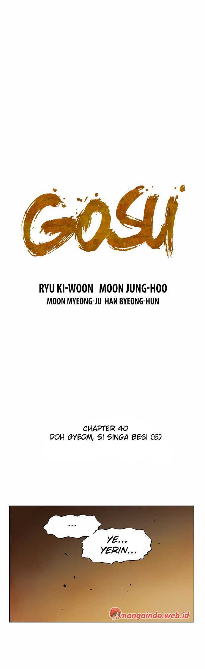 Gosu Chapter 40 - halaman 1