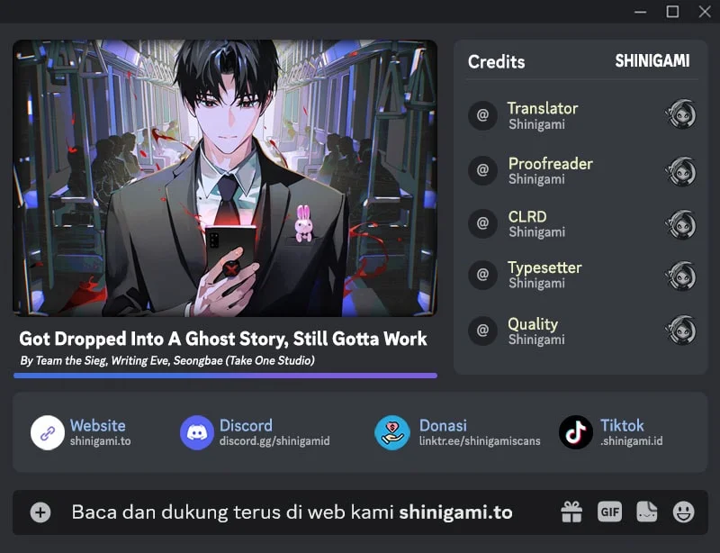 Got Dropped into a Ghost Story, Still Gotta Work Chapter 0.1 - halaman 1