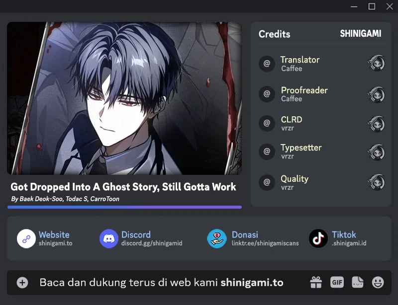 Got Dropped into a Ghost Story, Still Gotta Work Chapter 28 - halaman 1