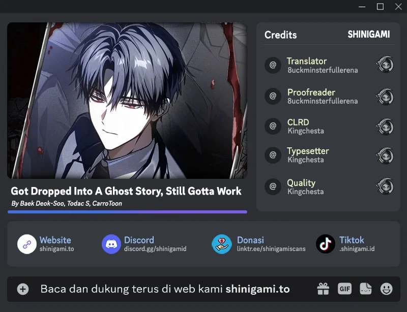 Got Dropped into a Ghost Story, Still Gotta Work Chapter 3 - halaman 1