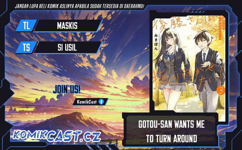 Gotou-san Wants Me To Turn Around Chapter 57 - halaman 1