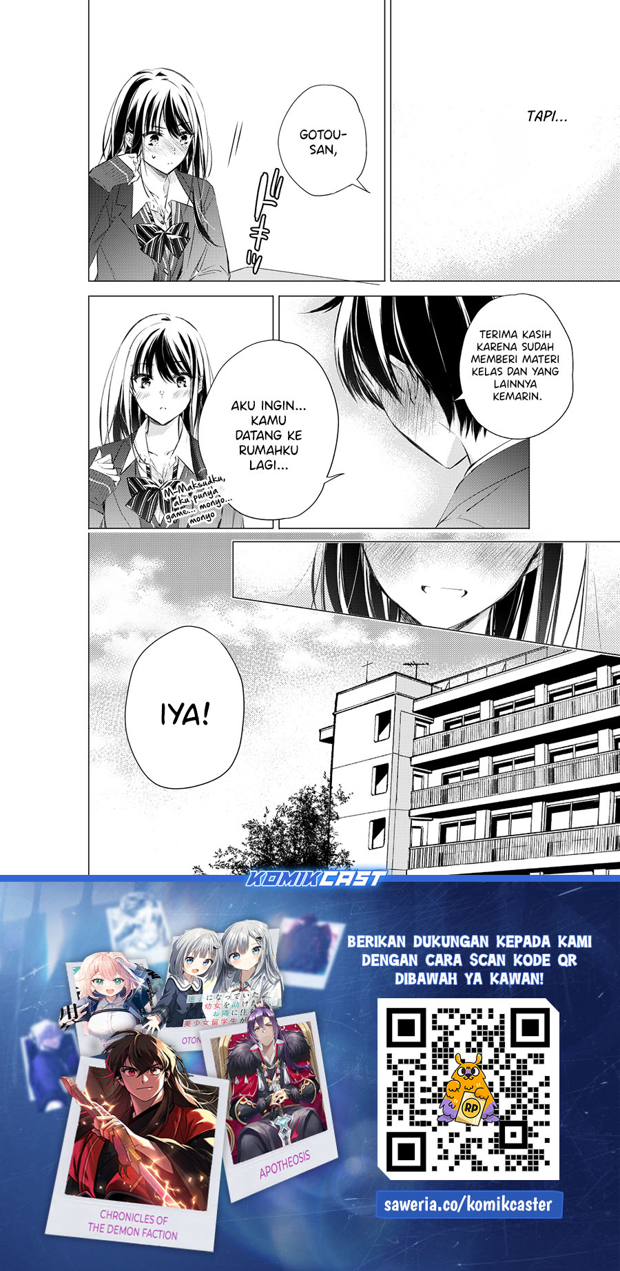 Gotou-san Wants Me To Turn Around Chapter 75 - halaman 9