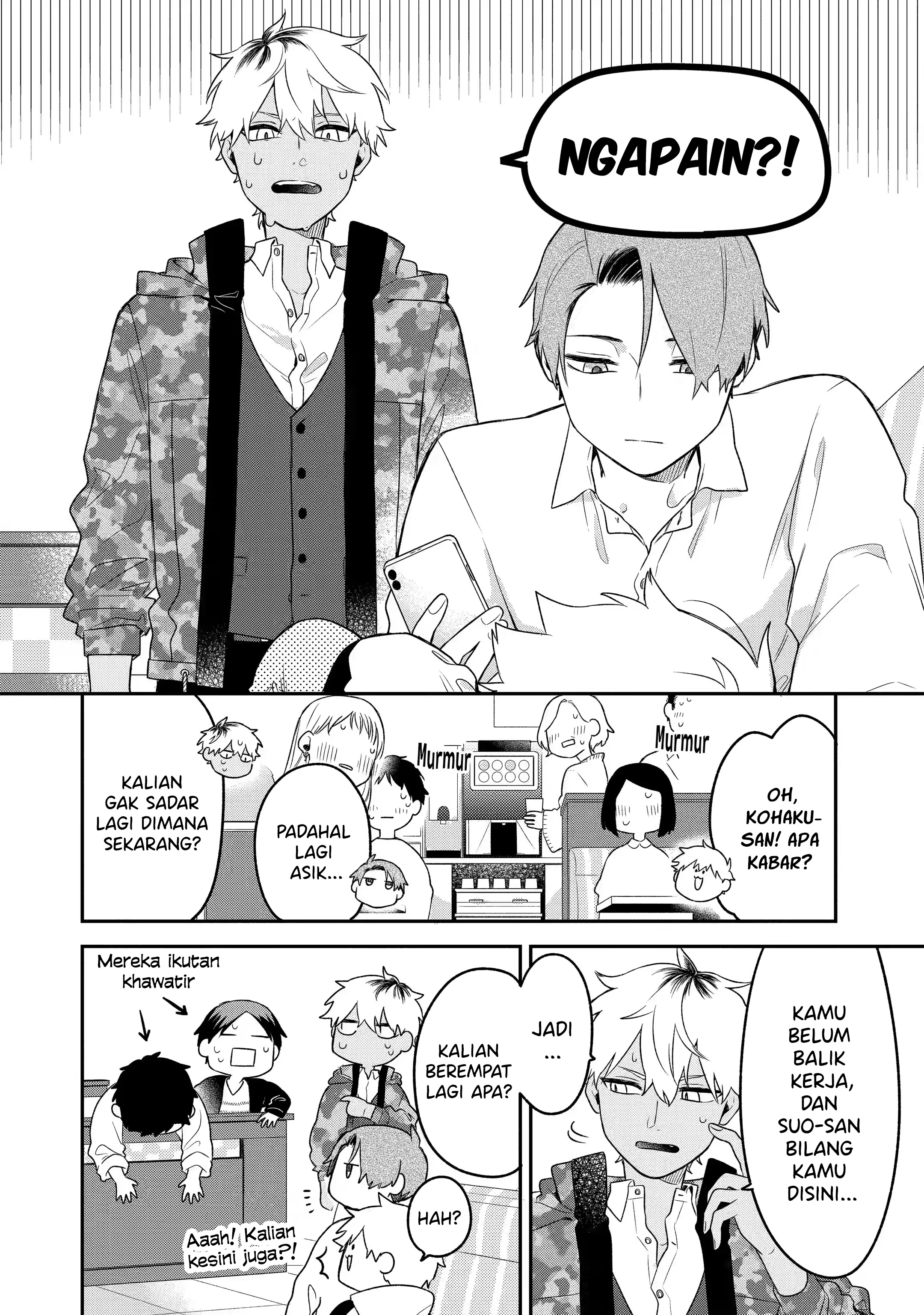 Goukon ni Ittara Onna ga Inakatta Hanashi Chapter 4 - halaman 10