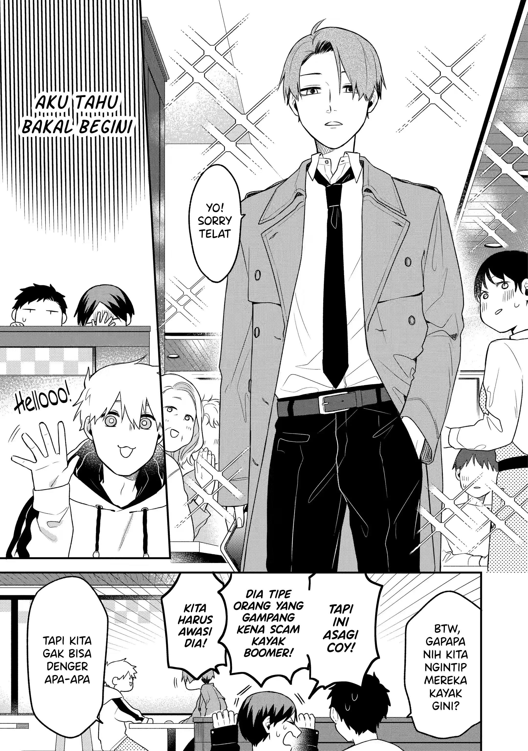 Goukon ni Ittara Onna ga Inakatta Hanashi Chapter 4 - halaman 3