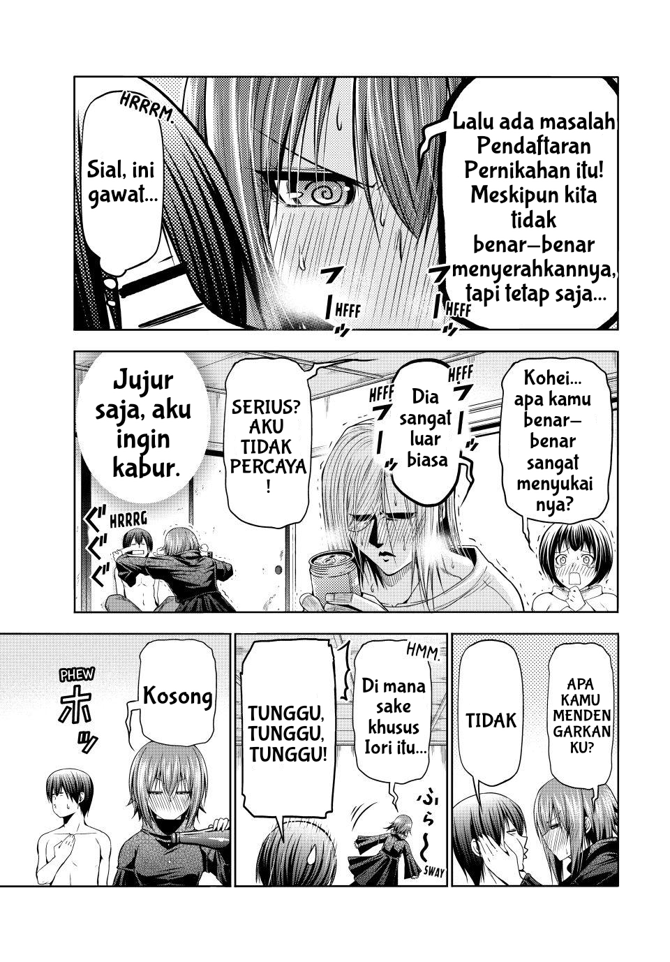 Grand Blue Chapter 108 - halaman 3