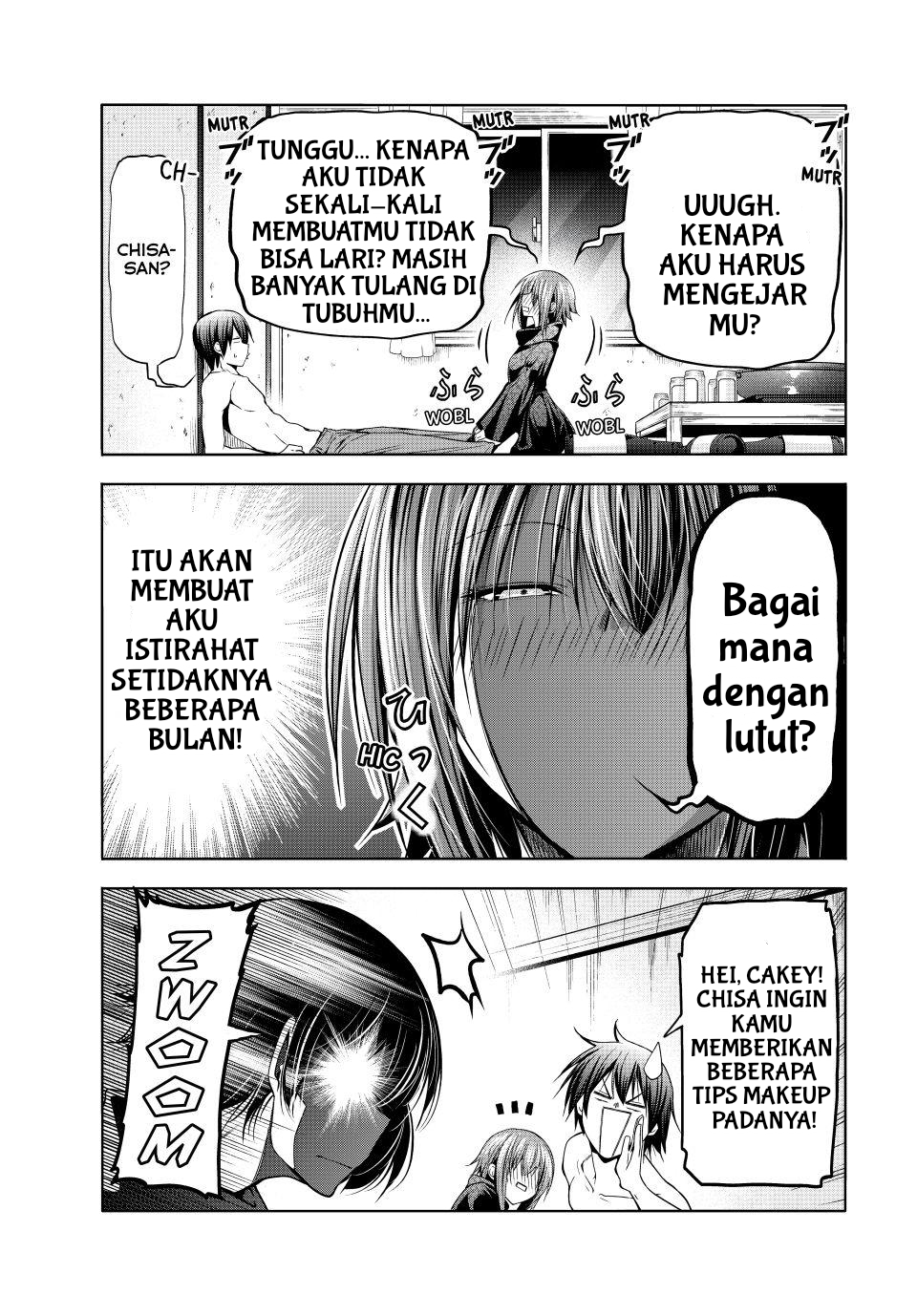 Grand Blue Chapter 108 - halaman 5