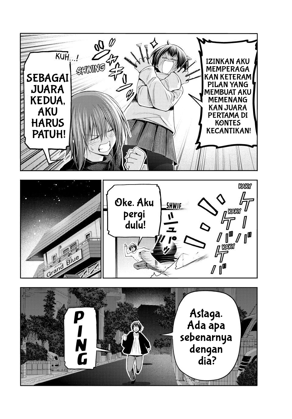 Grand Blue Chapter 108 - halaman 6