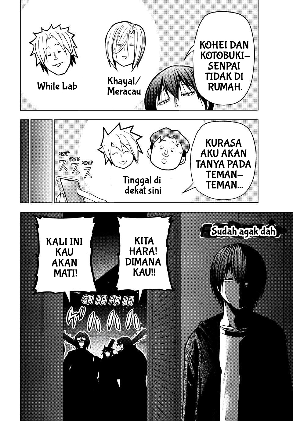 Grand Blue Chapter 108 - halaman 8