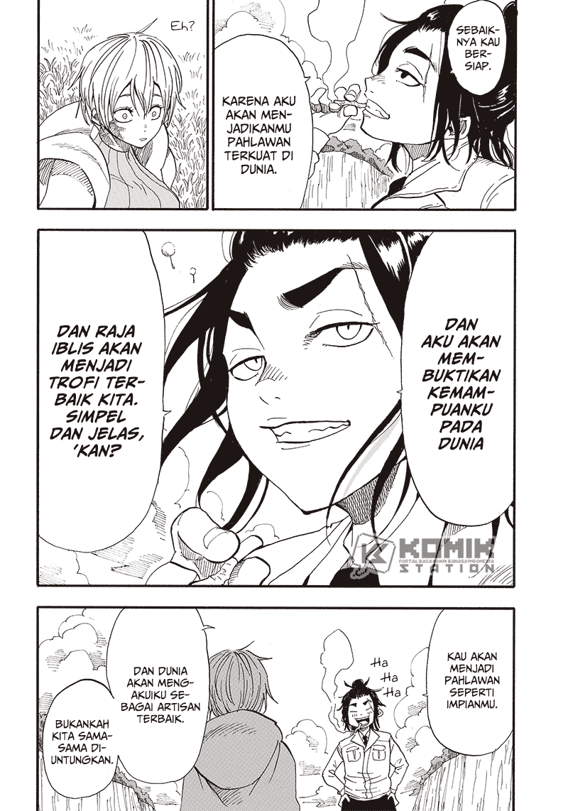 Grand Dwarf: Machikou Shokunin, Takumi no Waza de Isekai Musou Chapter 1 - halaman 68