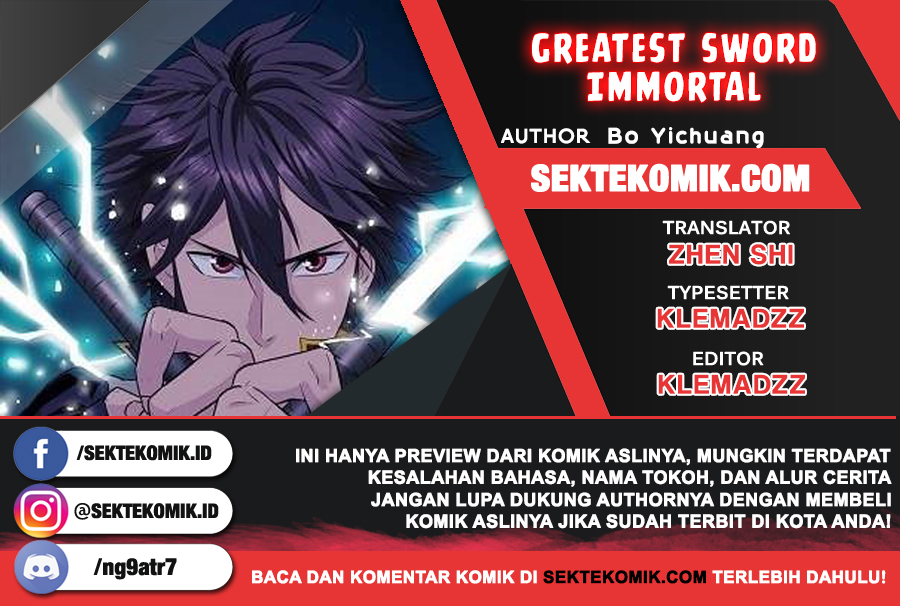 Greatest Sword Immortal Chapter 142 - halaman 1