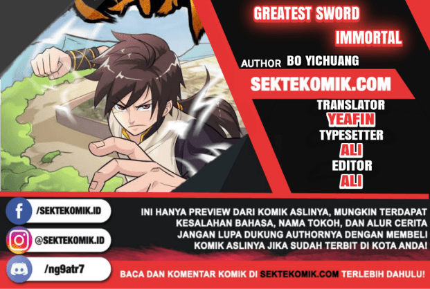 Greatest Sword Immortal Chapter 31 - halaman 1