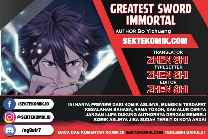Greatest Sword Immortal Chapter 56 - halaman 1