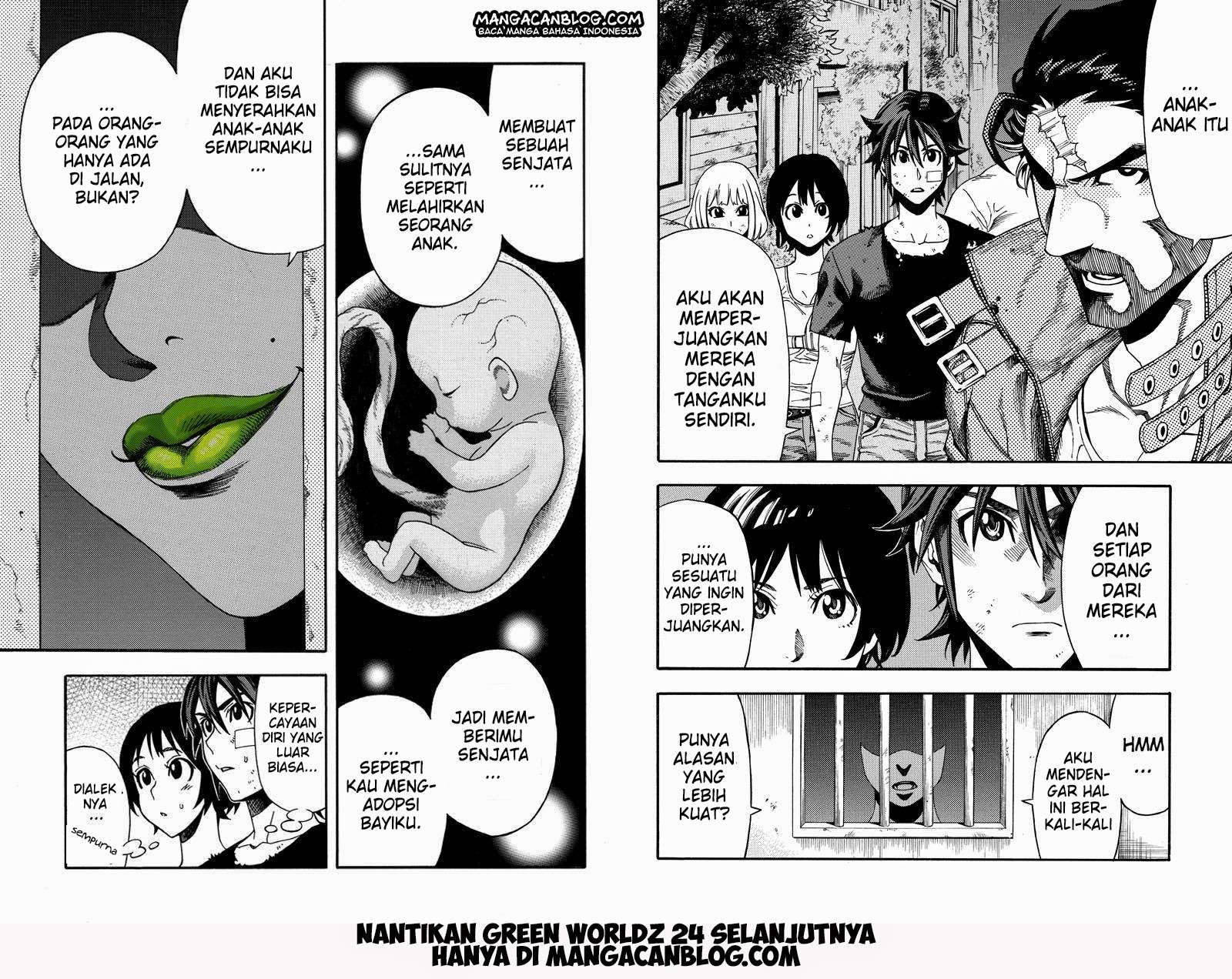 Green Worldz Chapter 23 - halaman 6