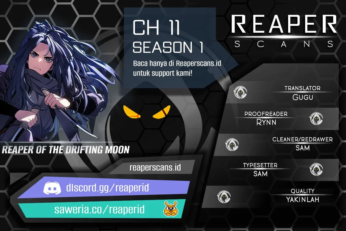 Grim Reaper of the Drifting Moon Chapter 11 - halaman 1