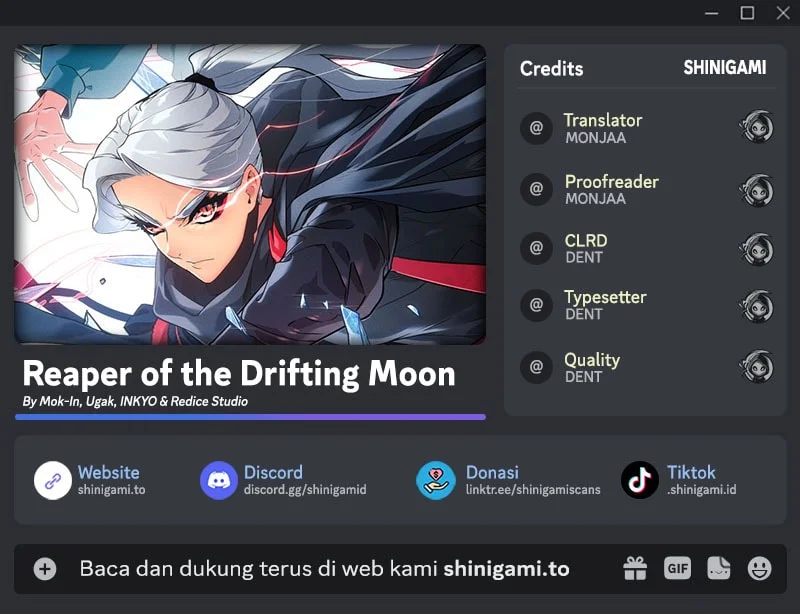 Grim Reaper of the Drifting Moon Chapter 122 - halaman 1
