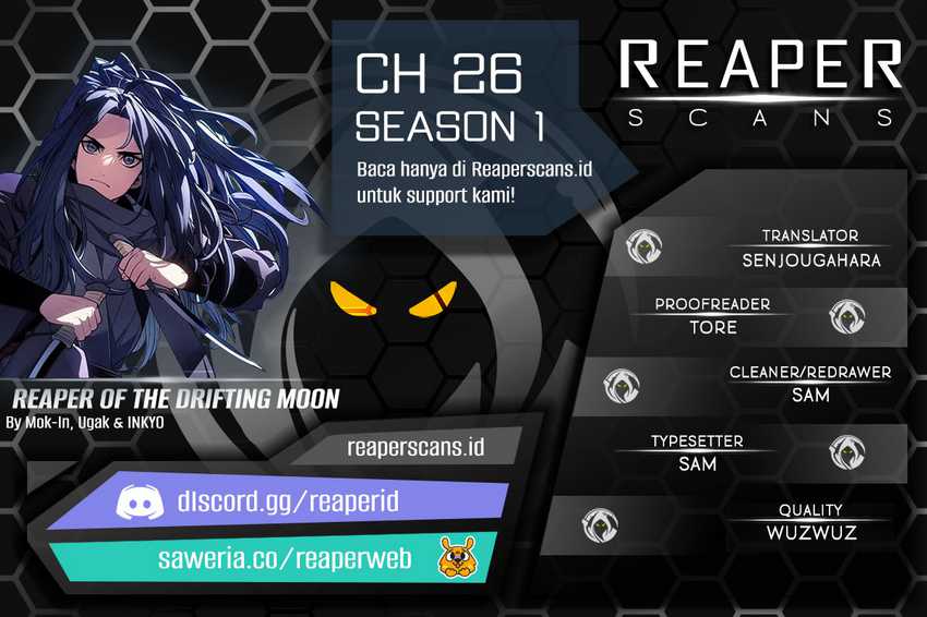 Grim Reaper of the Drifting Moon Chapter 26 - halaman 1