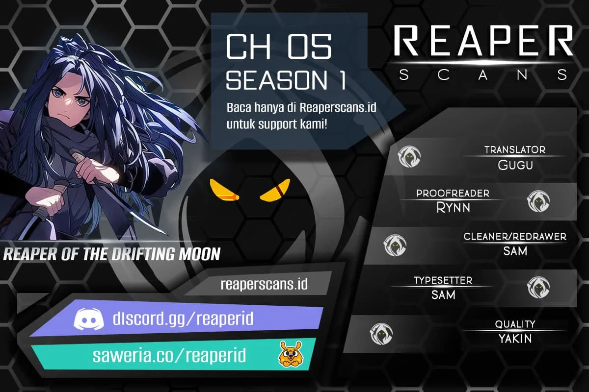 Grim Reaper of the Drifting Moon Chapter 5 - halaman 1