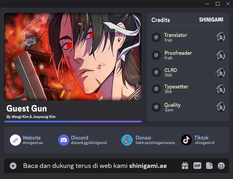 Guest Gun (Embodiment of the Assassin in the Murim World) Chapter 11 - halaman 1