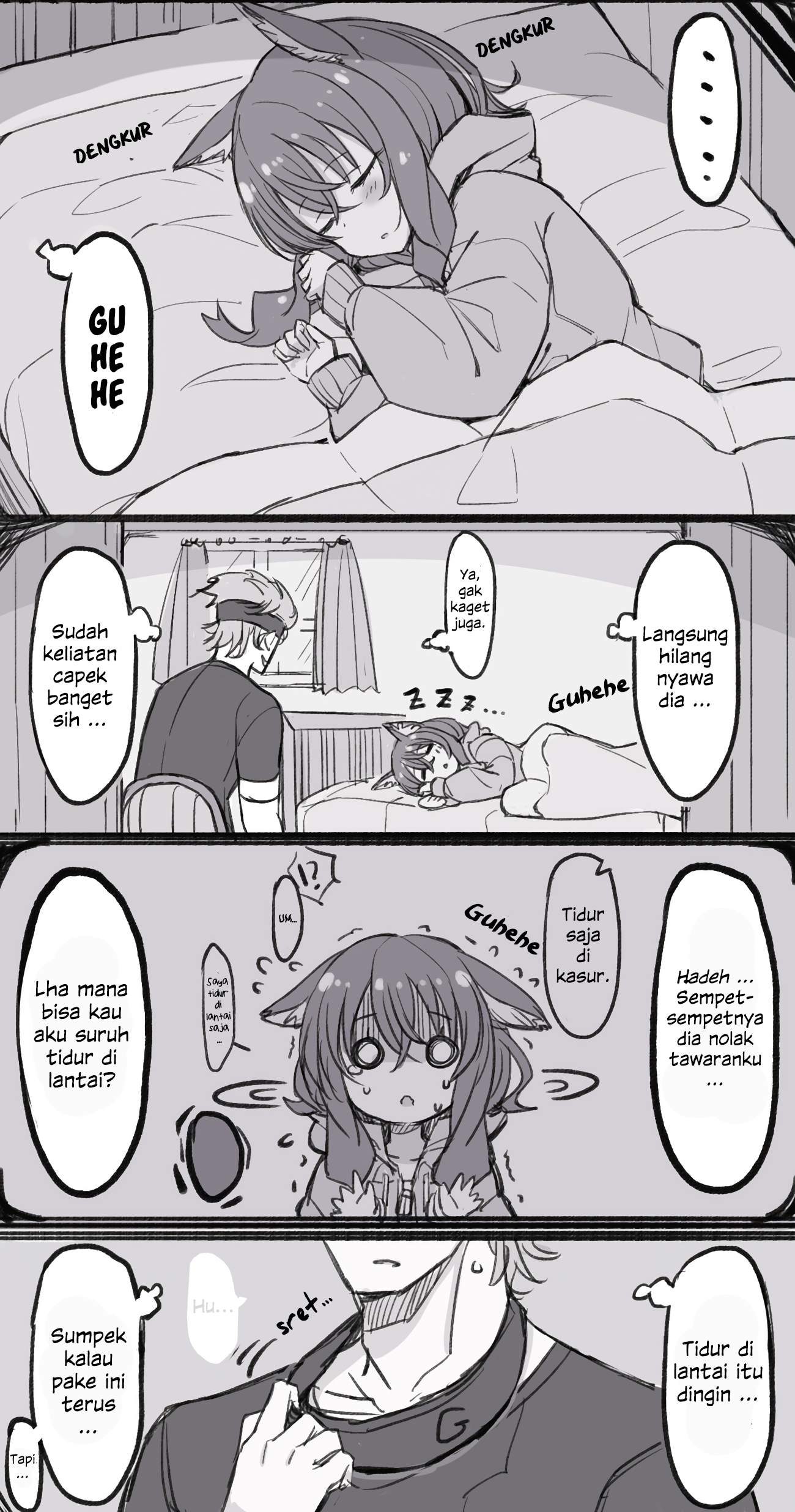 Guhehe-ing The Slave Girl Chapter 3 - halaman 2
