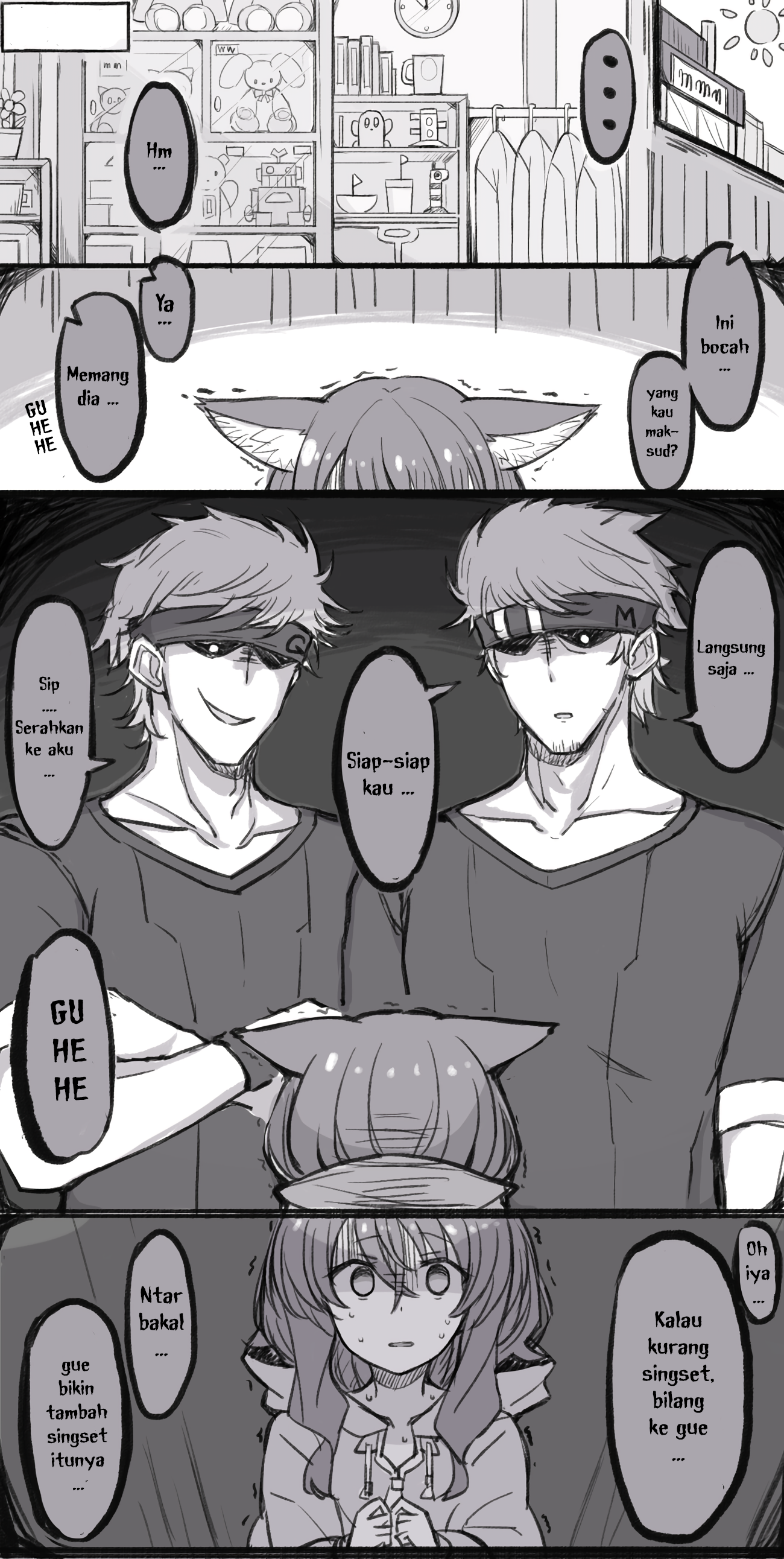 Guhehe-ing The Slave Girl Chapter 4 - halaman 1