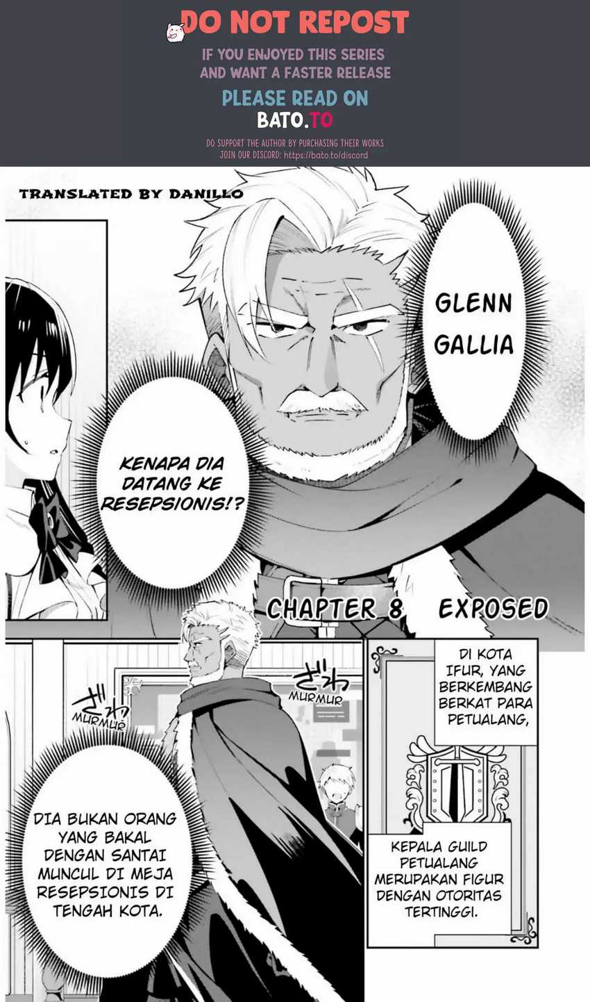 Guild No Uketsukejou Desu Ga, Zangyou Wa Lyananode Boss Wo Solo Tobatsu Shiyou To Omoimasu Chapter 8 - halaman 1