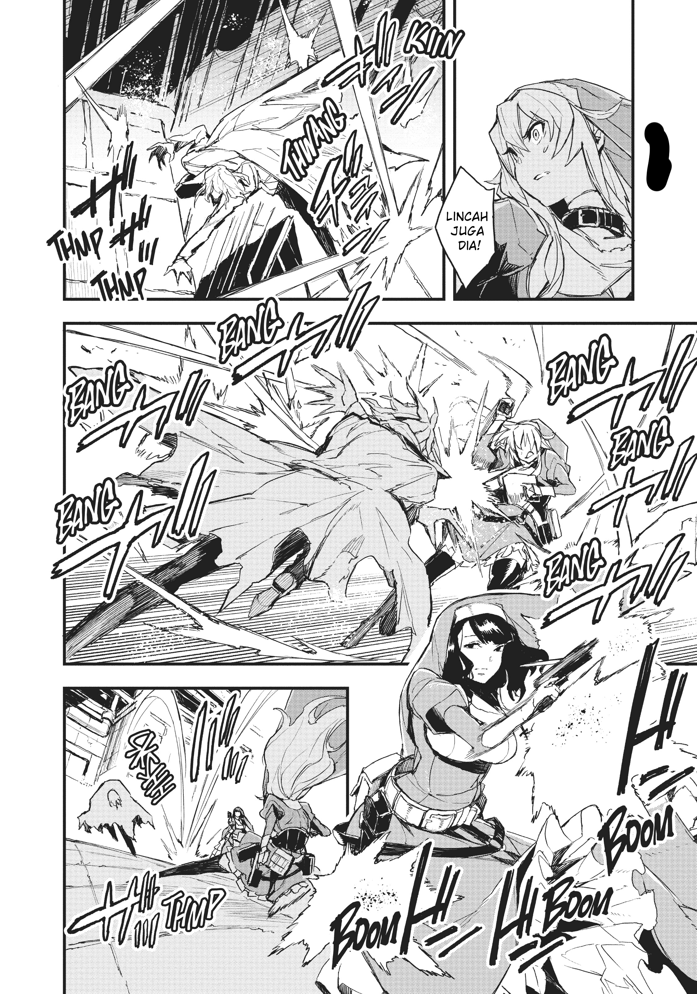Gunbured × Sisters Chapter 3 - halaman 16