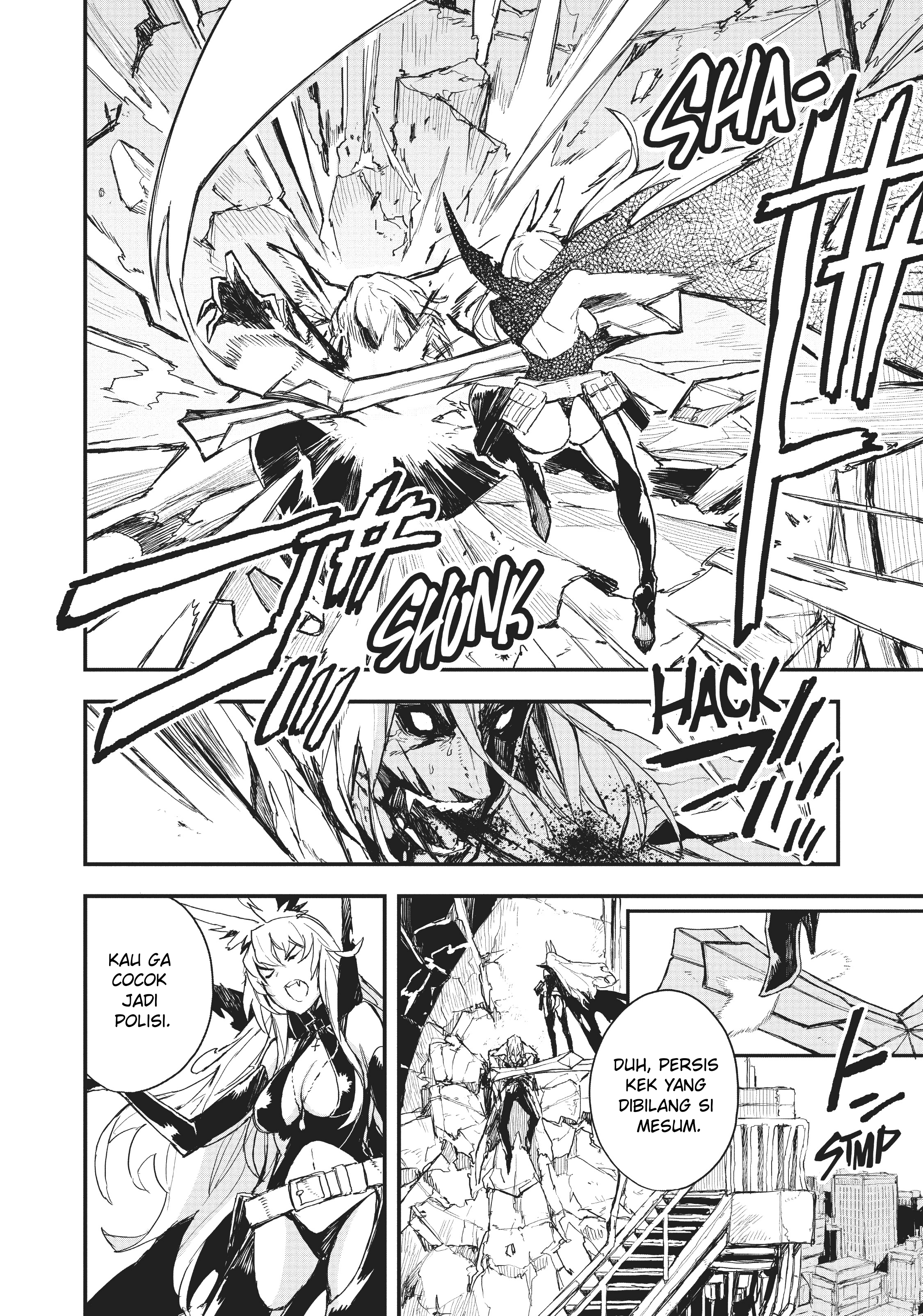 Gunbured × Sisters Chapter 3 - halaman 29