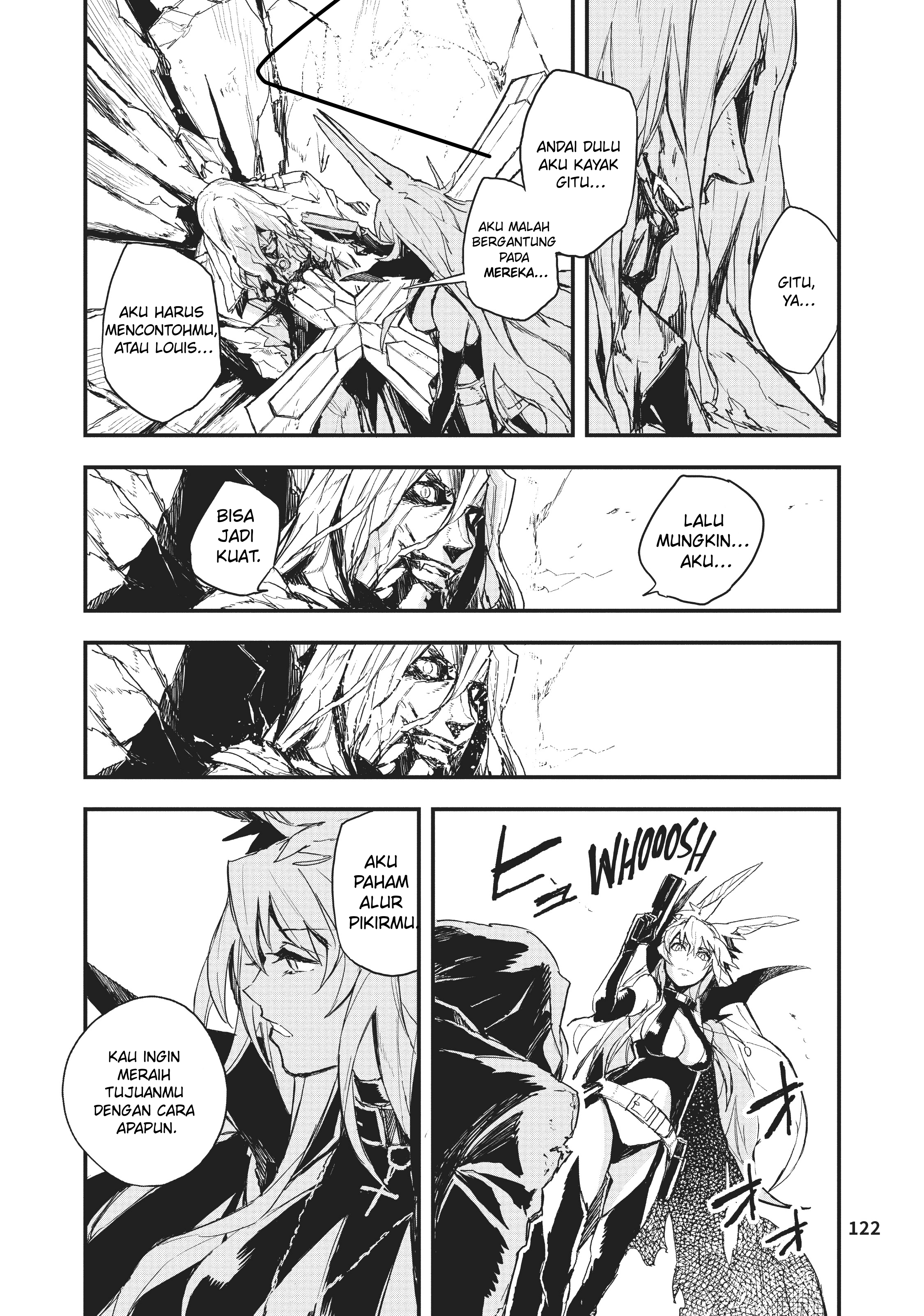 Gunbured × Sisters Chapter 3 - halaman 32