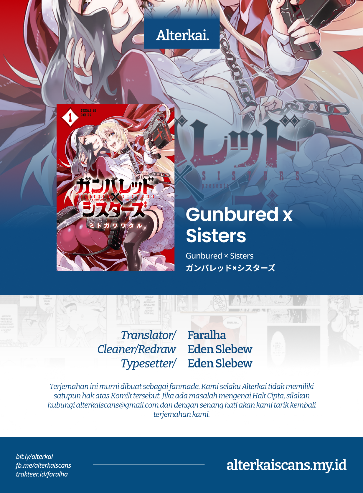 Gunbured × Sisters Chapter 3 - halaman 35