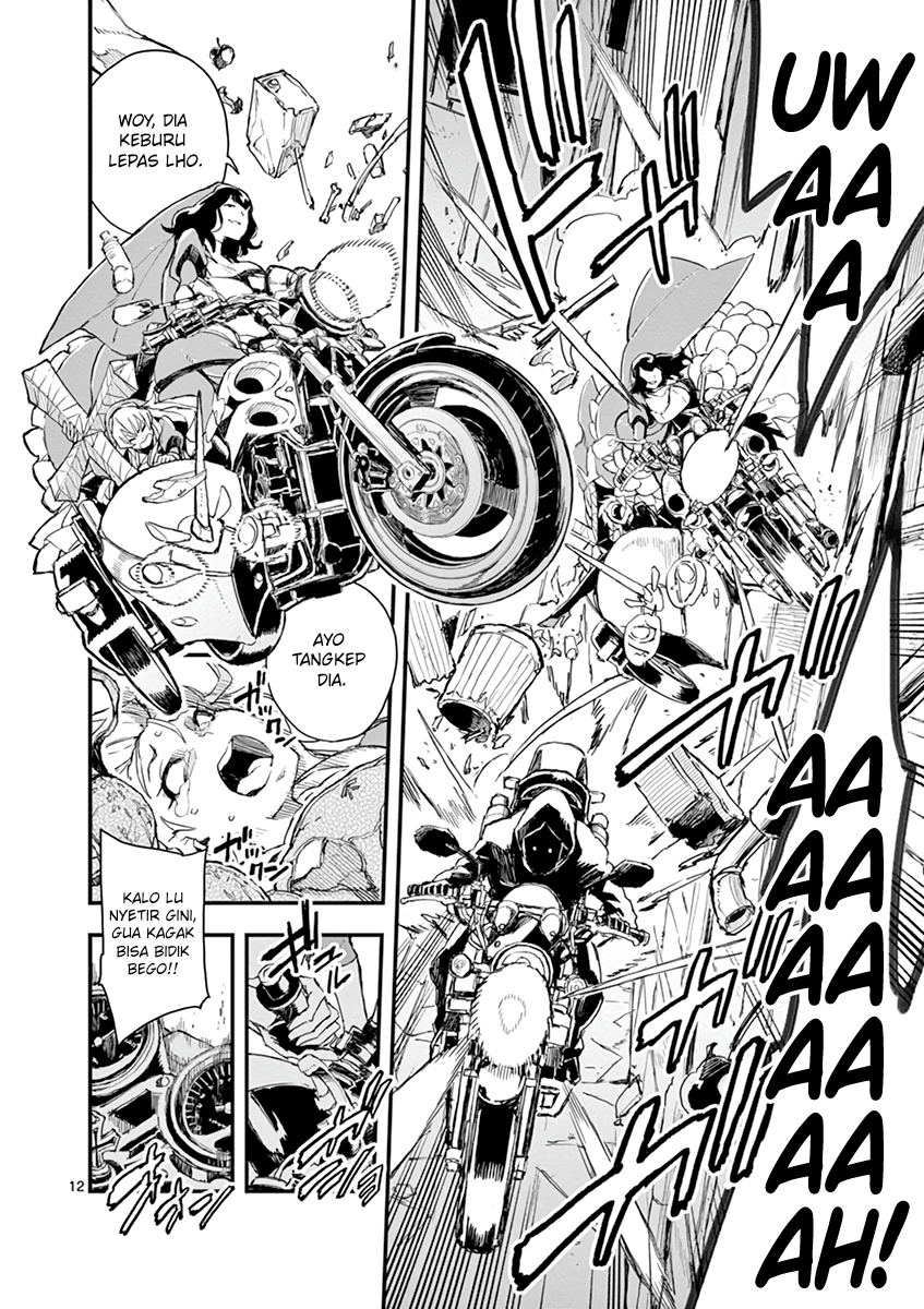 Gunbured × Sisters Chapter 4 - halaman 13