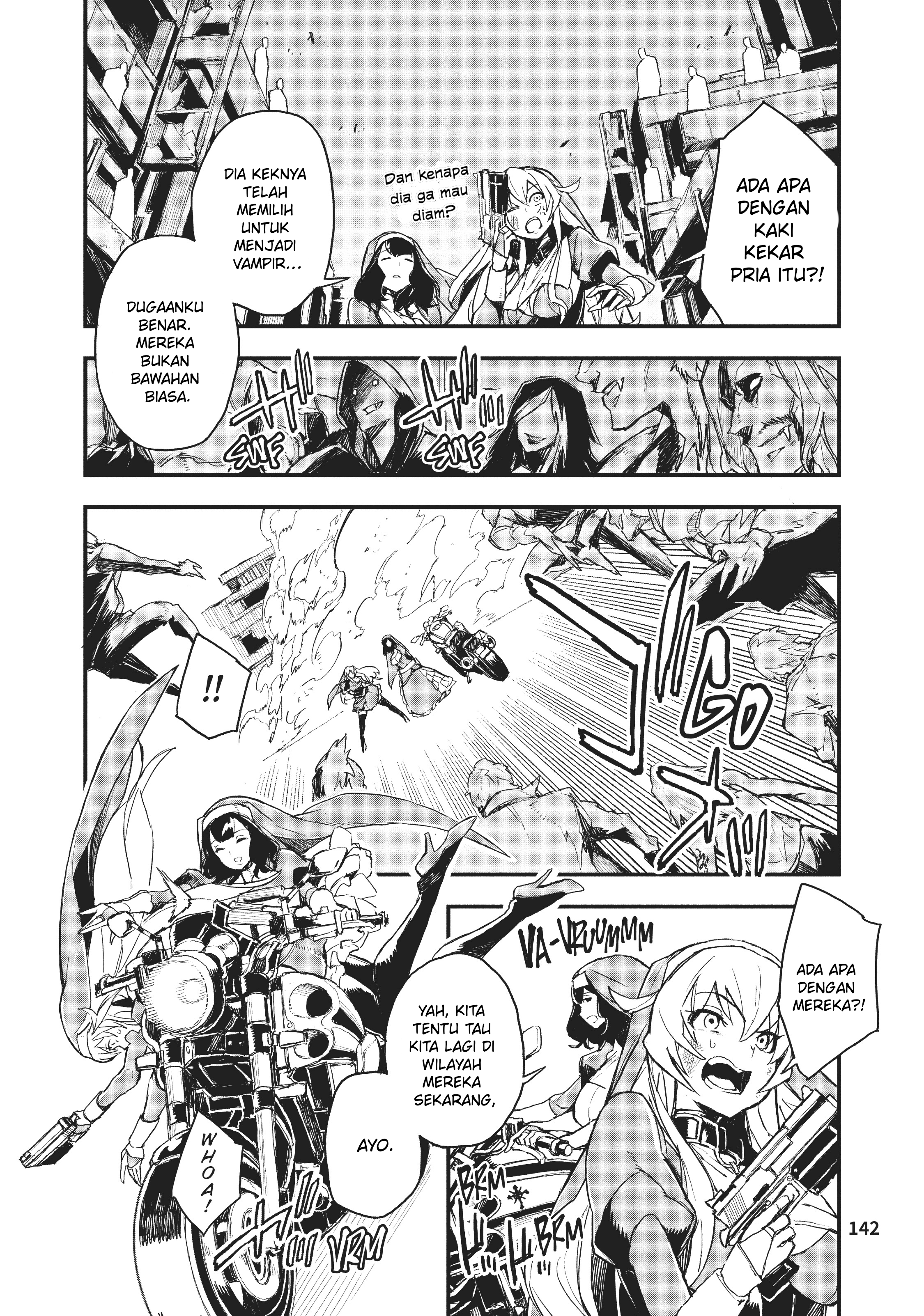 Gunbured × Sisters Chapter 4 - halaman 19
