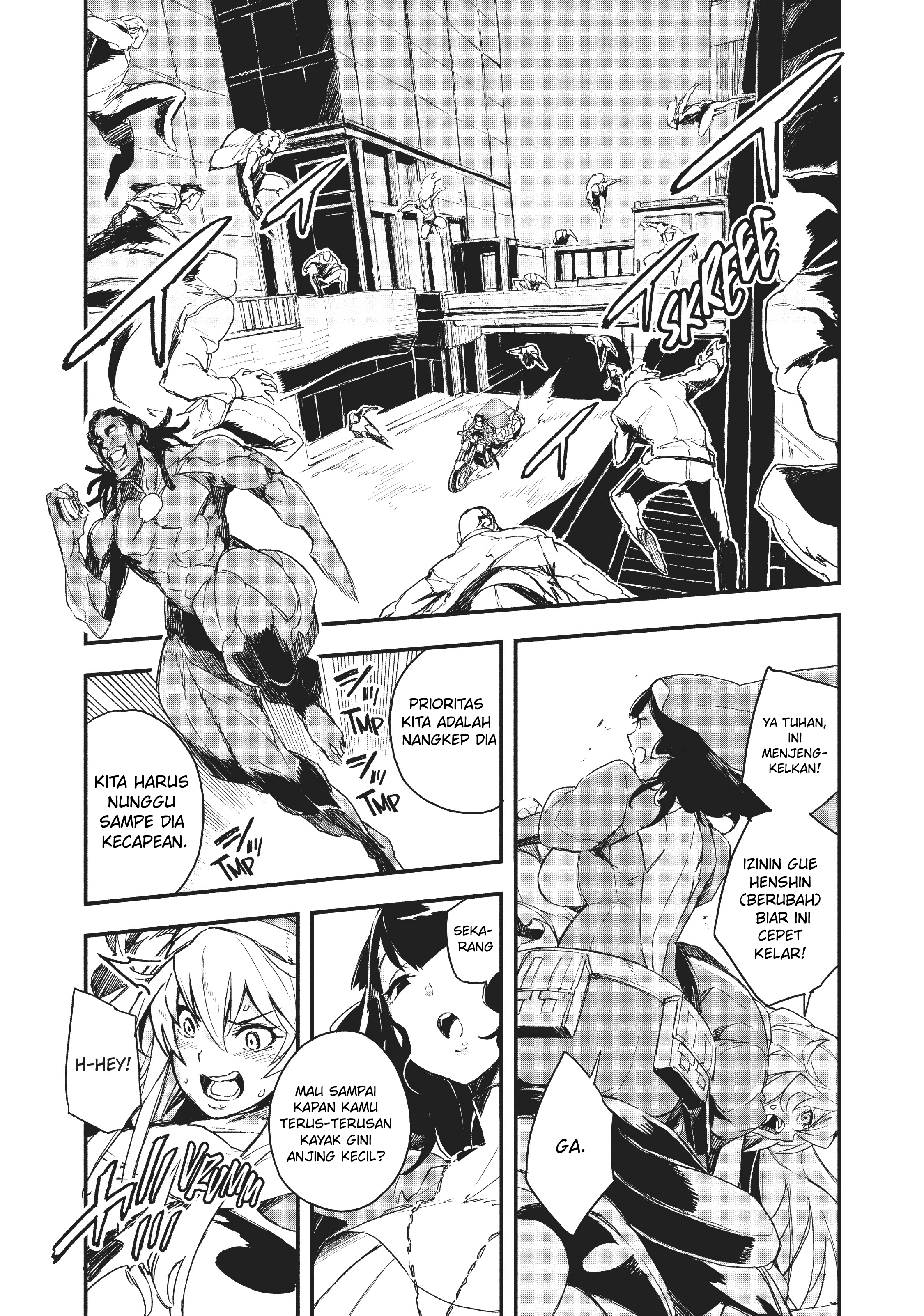 Gunbured × Sisters Chapter 4 - halaman 20