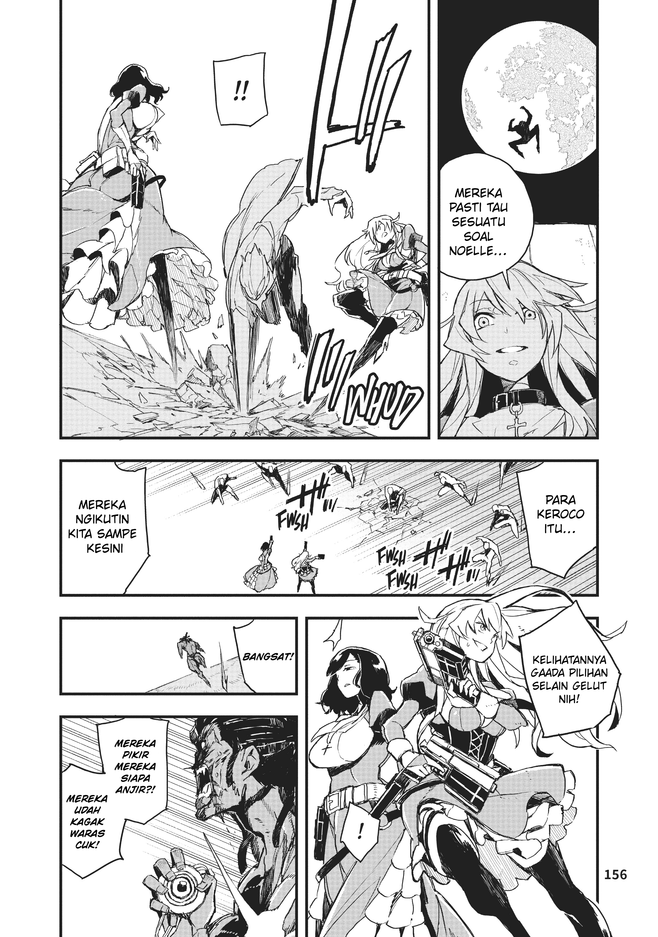 Gunbured × Sisters Chapter 4 - halaman 32