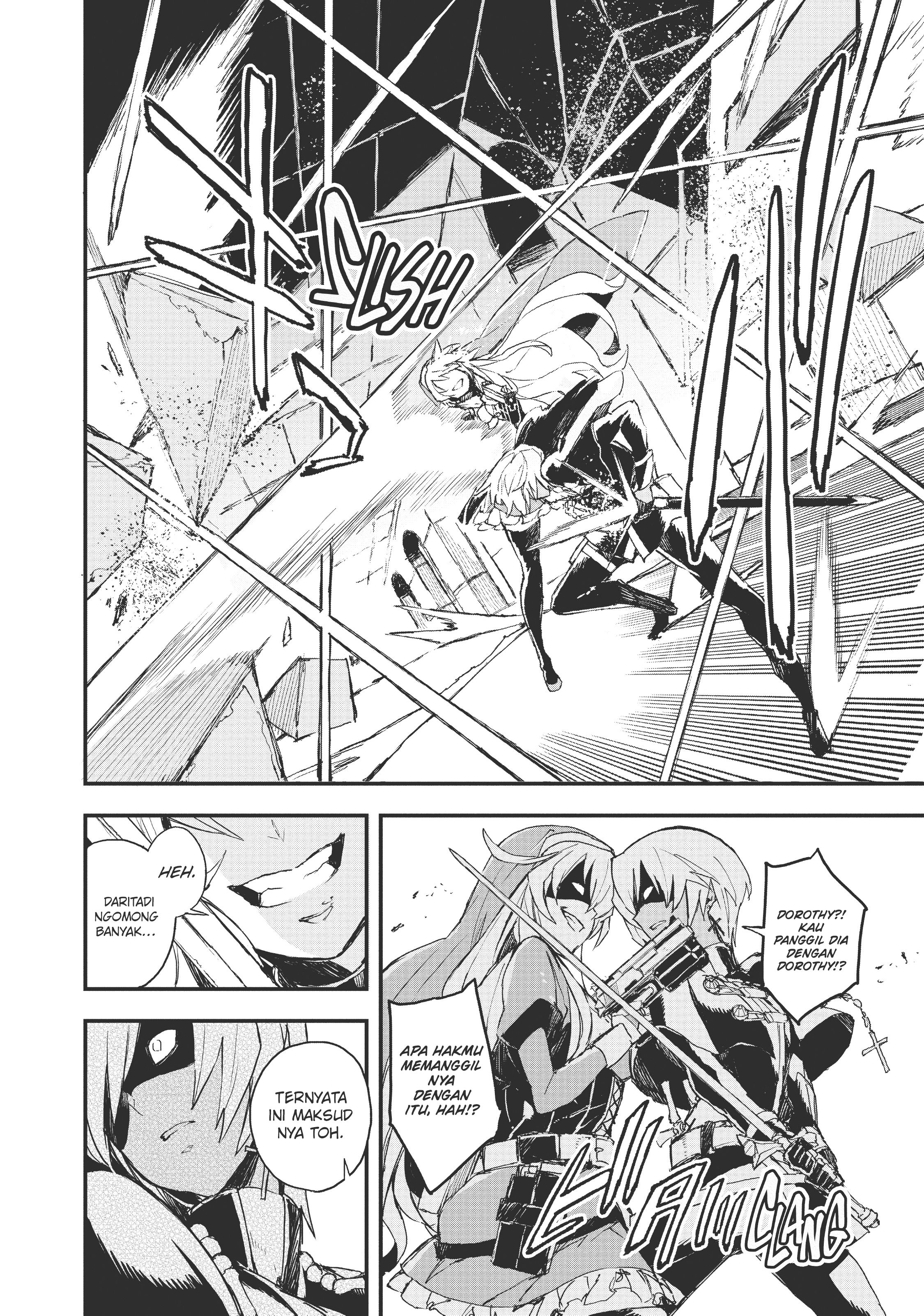 Gunbured × Sisters Chapter 5 - halaman 23