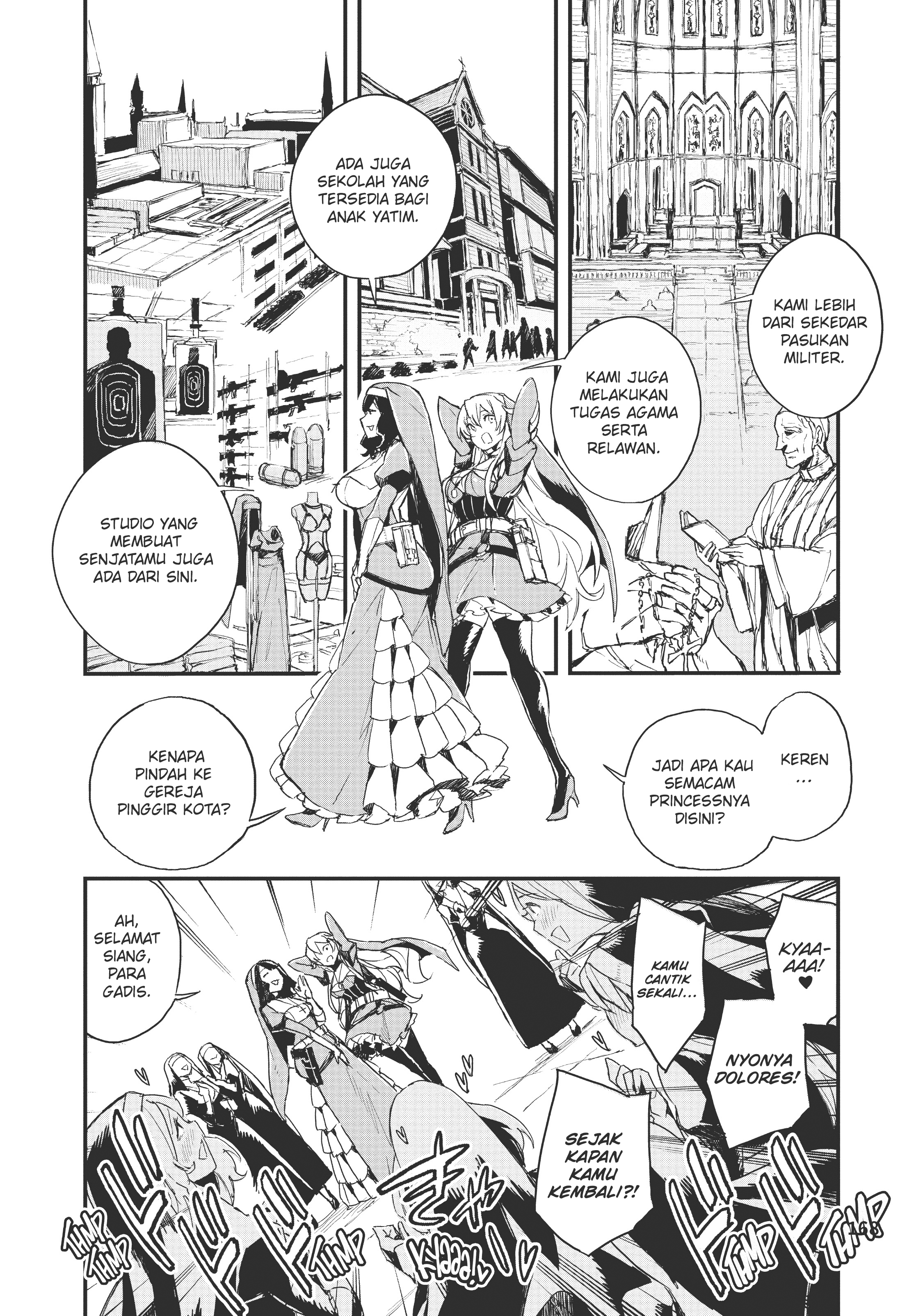 Gunbured × Sisters Chapter 5 - halaman 7