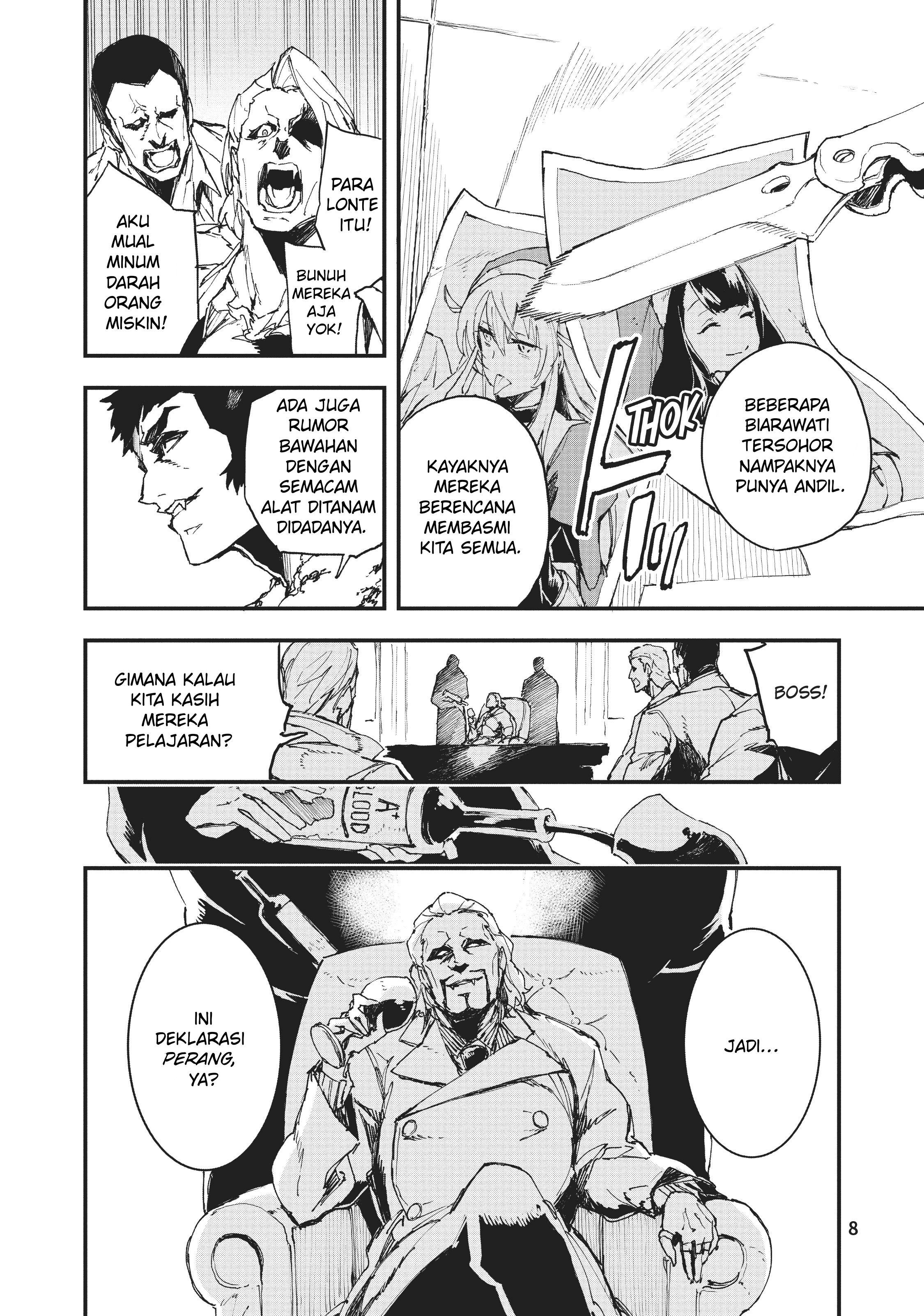 Gunbured × Sisters Chapter 6 - halaman 9