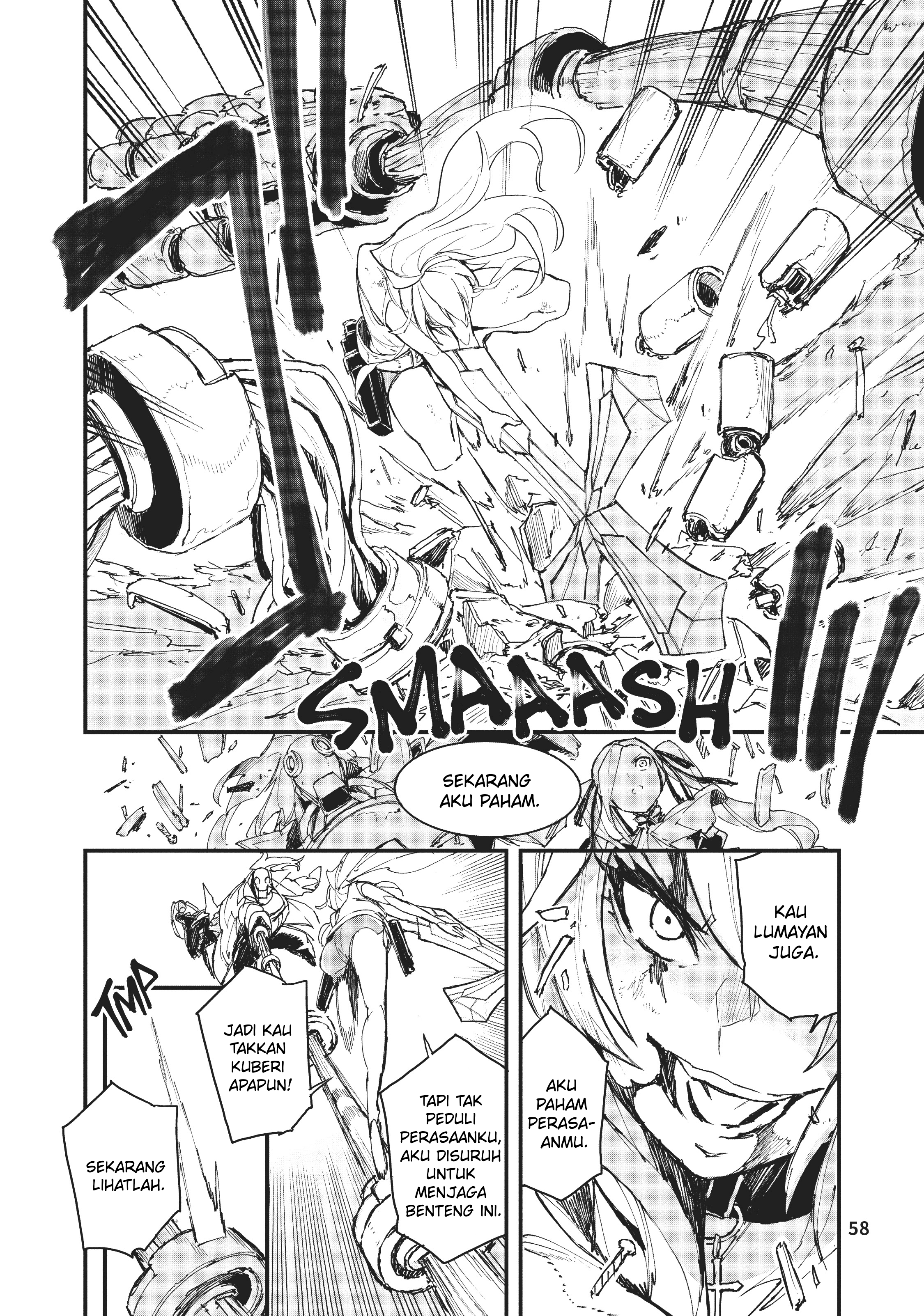Gunbured × Sisters Chapter 7 - halaman 22