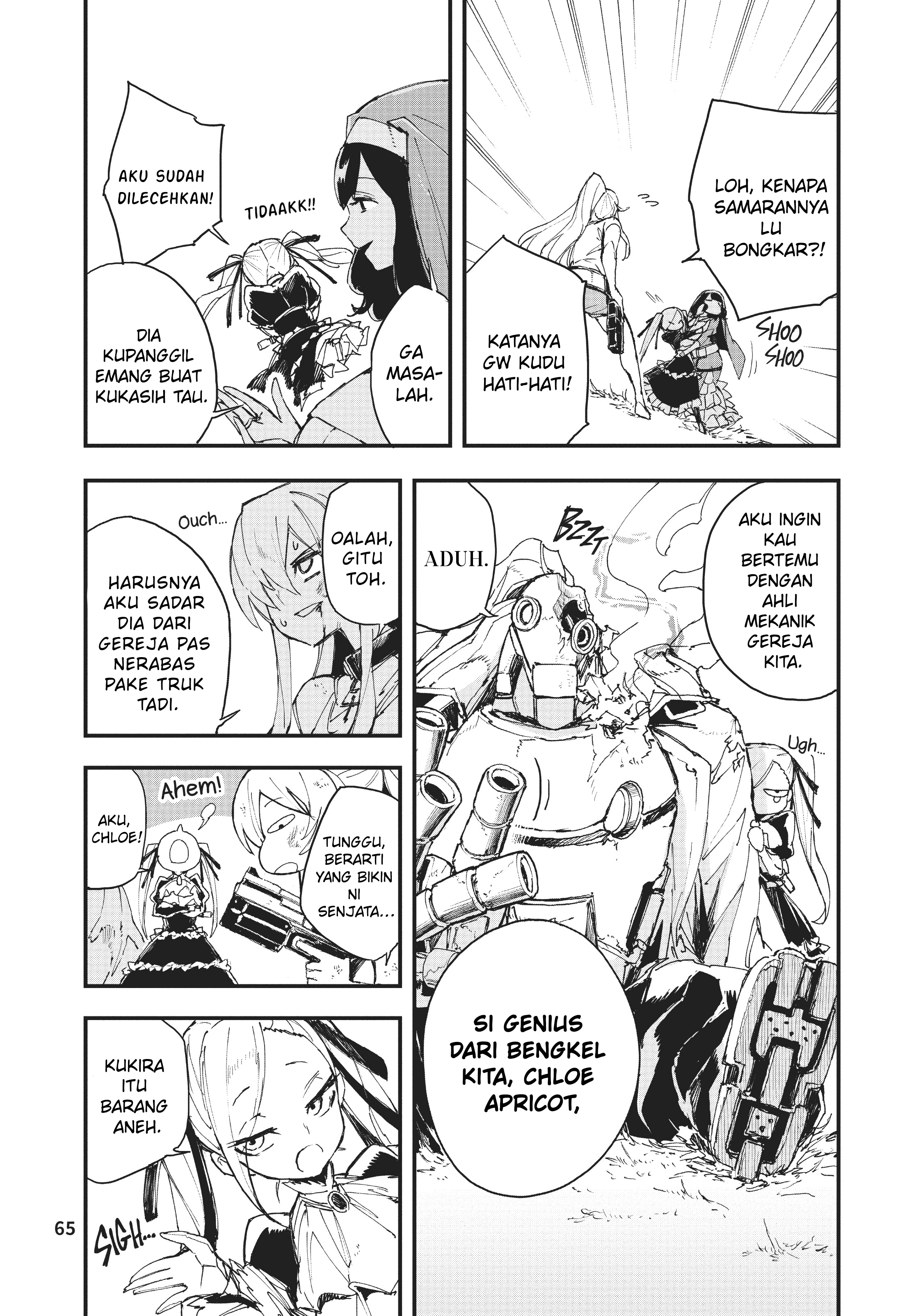 Gunbured × Sisters Chapter 7 - halaman 28