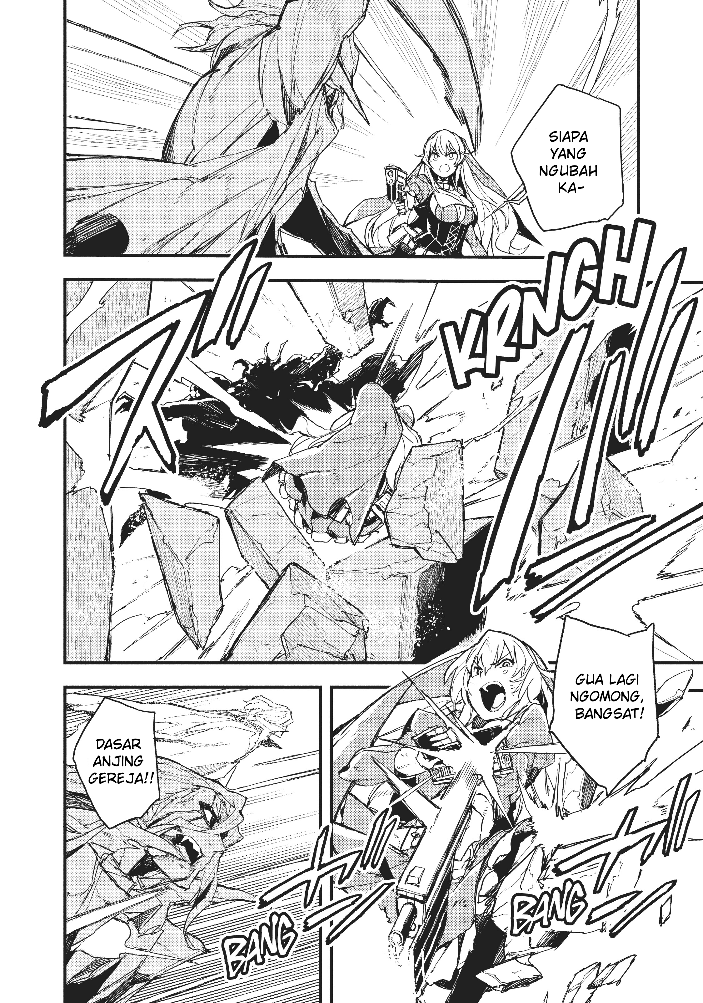 Gunbured x Sisters Chapter 3 - halaman 18