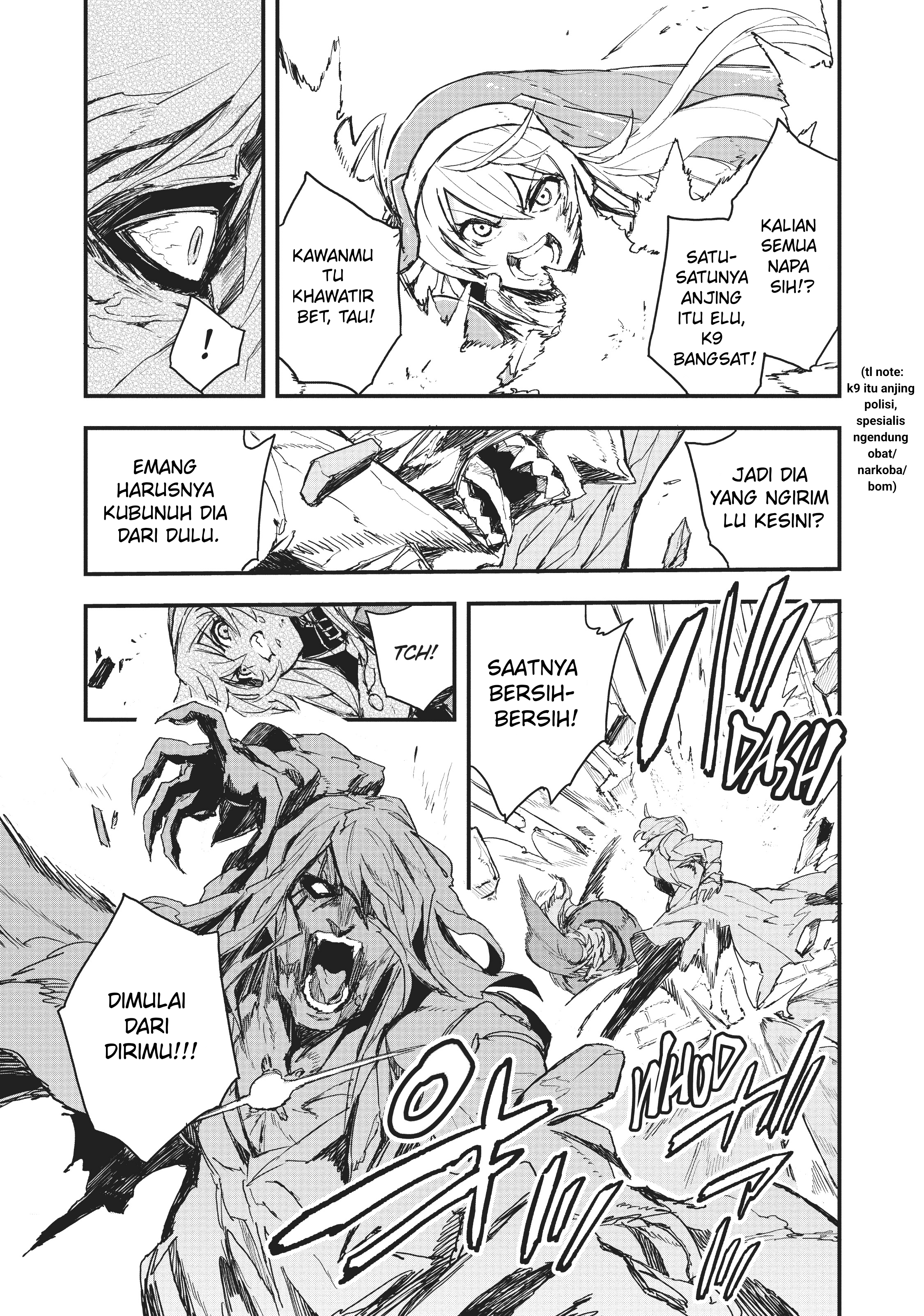 Gunbured x Sisters Chapter 3 - halaman 19