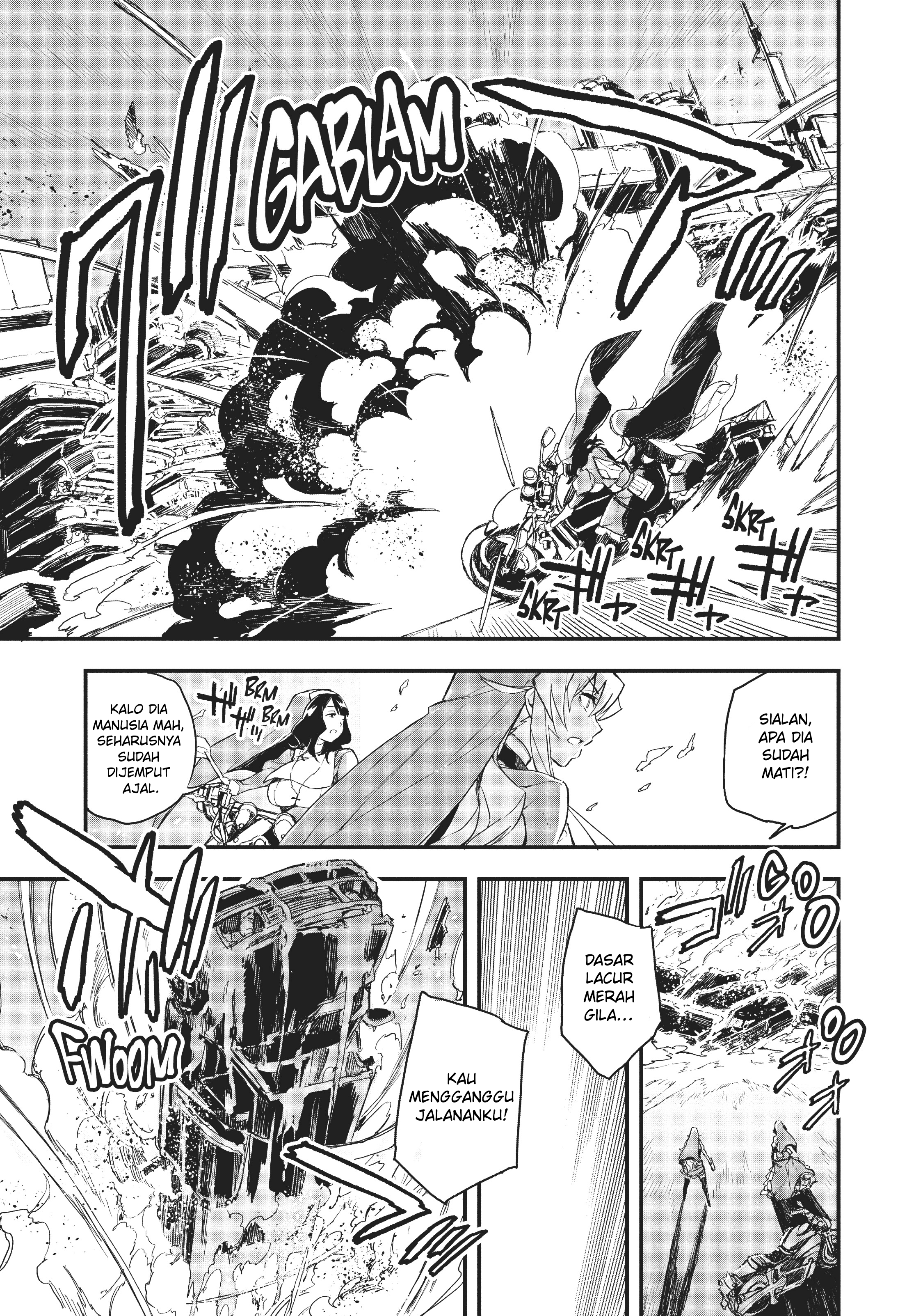 Gunbured x Sisters Chapter 4 - halaman 16