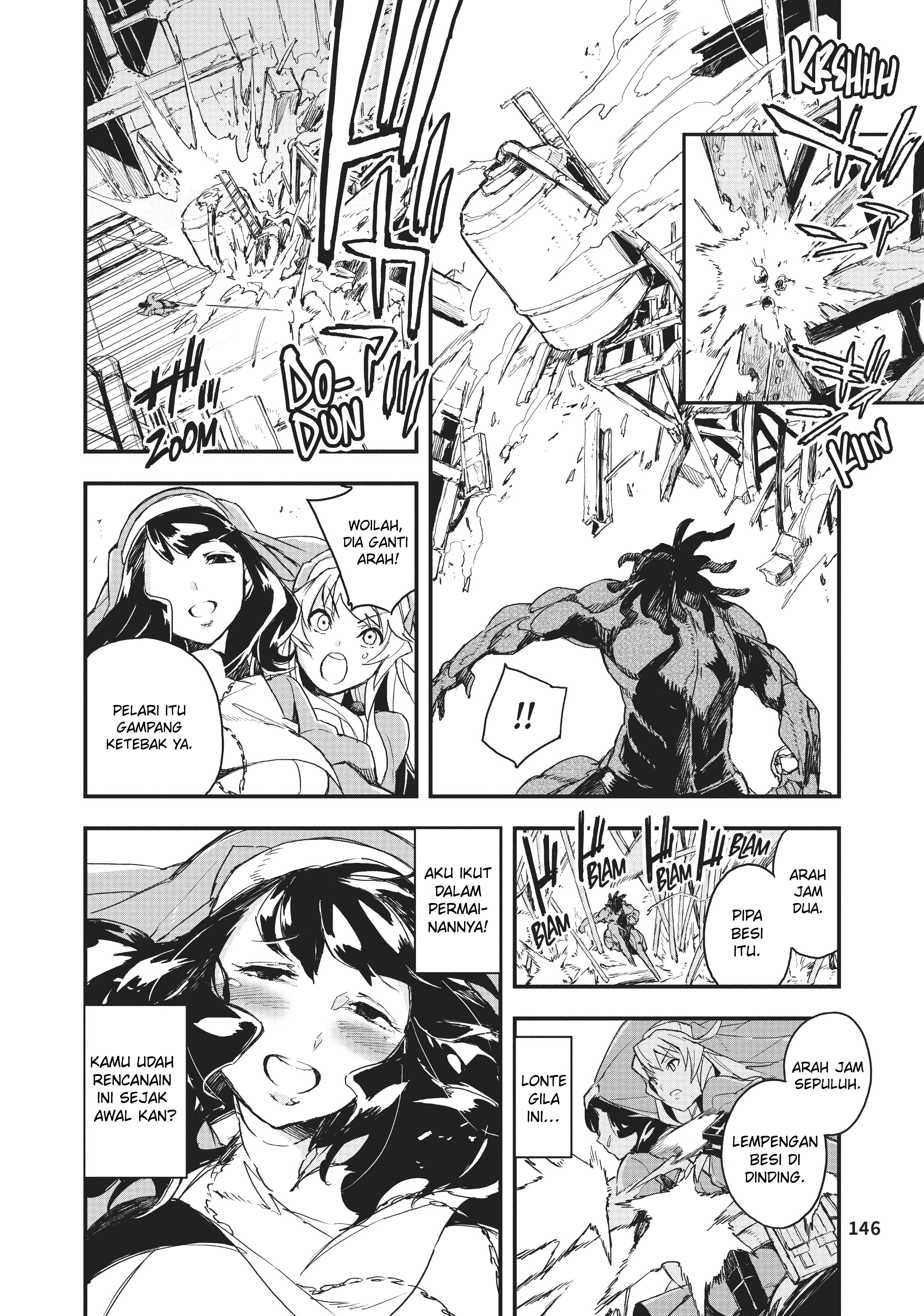Gunbured x Sisters Chapter 4 - halaman 23