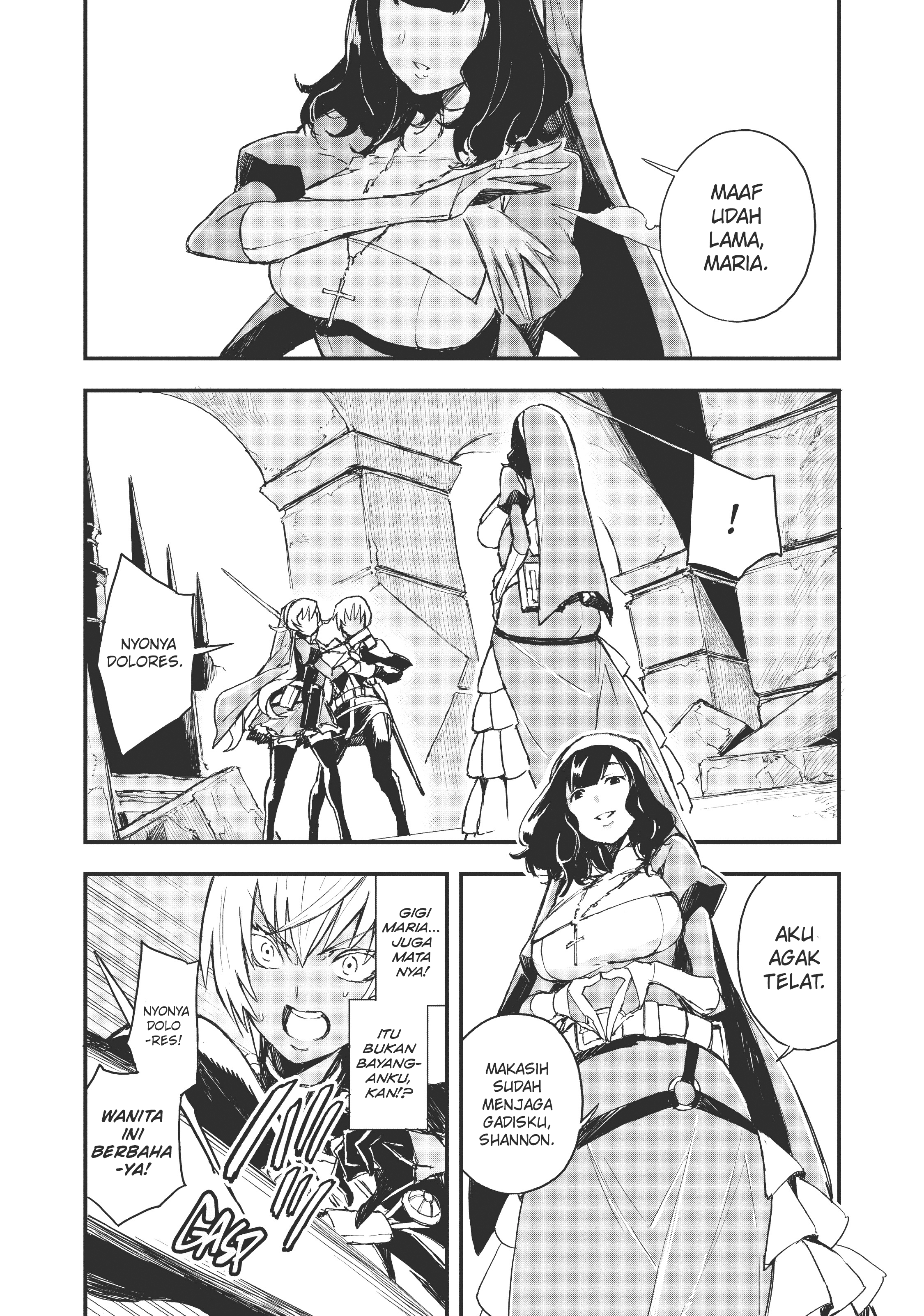 Gunbured x Sisters Chapter 5 - halaman 25