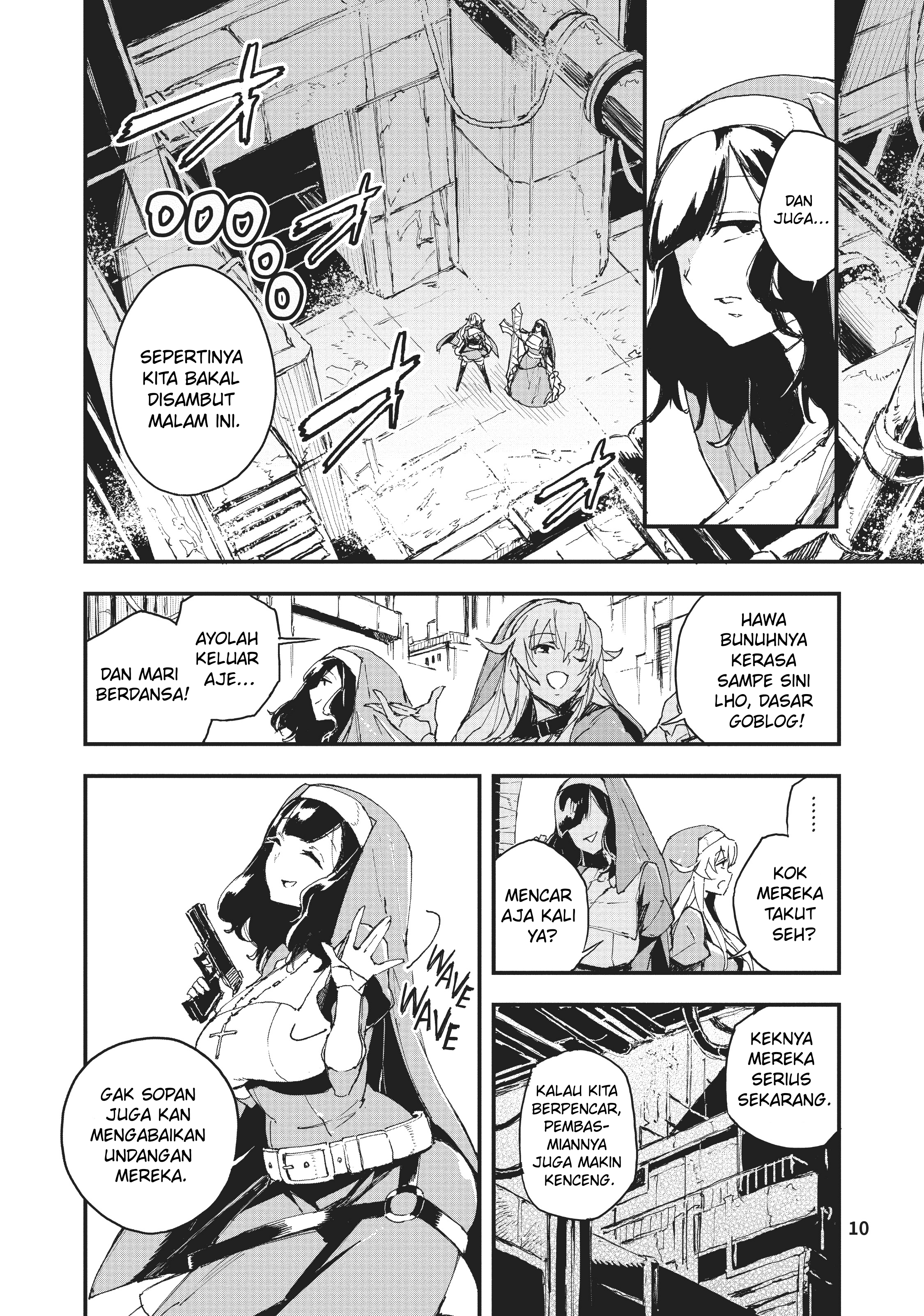 Gunbured x Sisters Chapter 6 - halaman 11